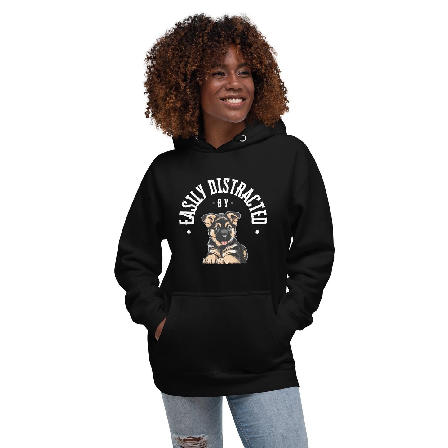 Distracted by Dog Hoodie - Swag Me