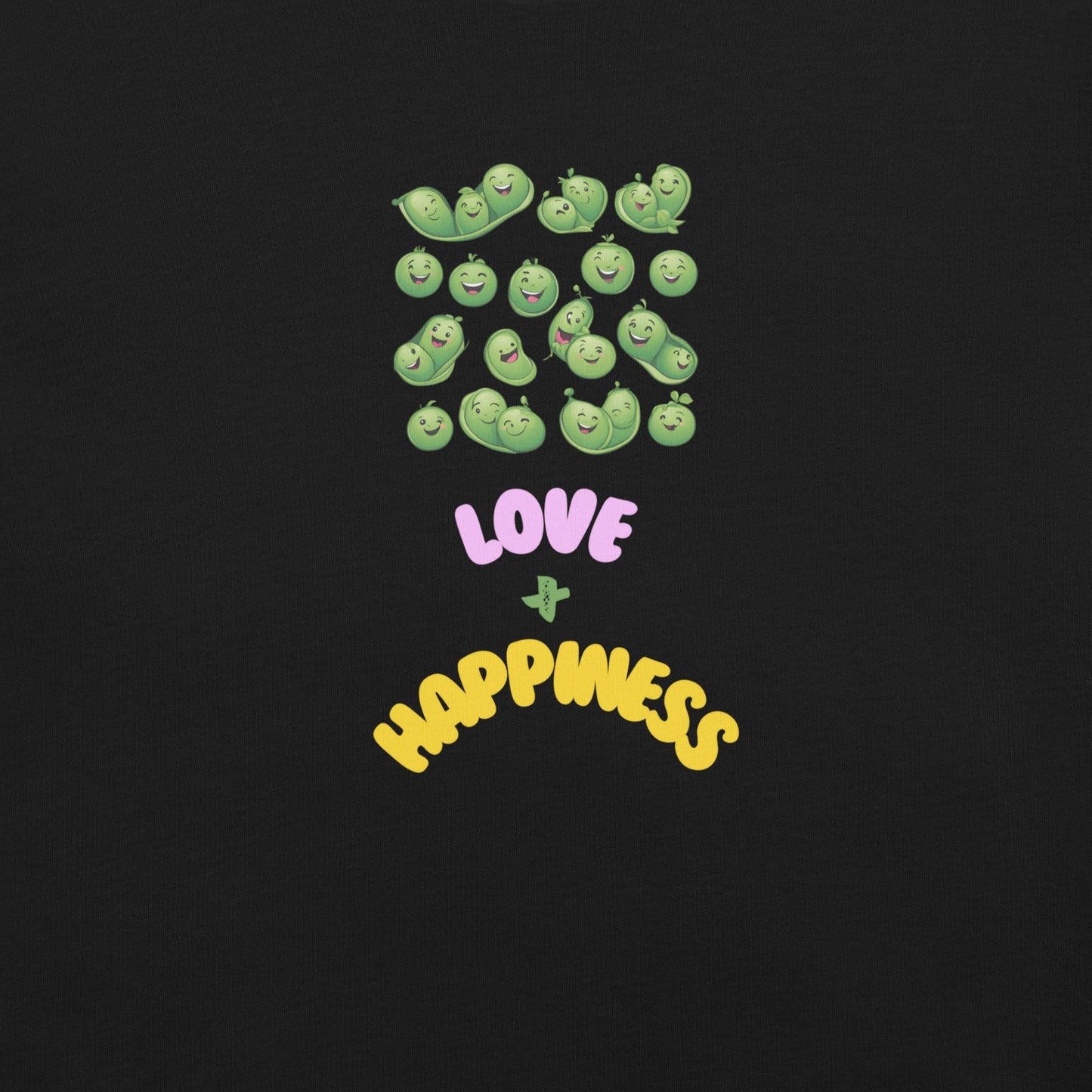 Peas, Love, Happiness T-Shirt - Swag Me