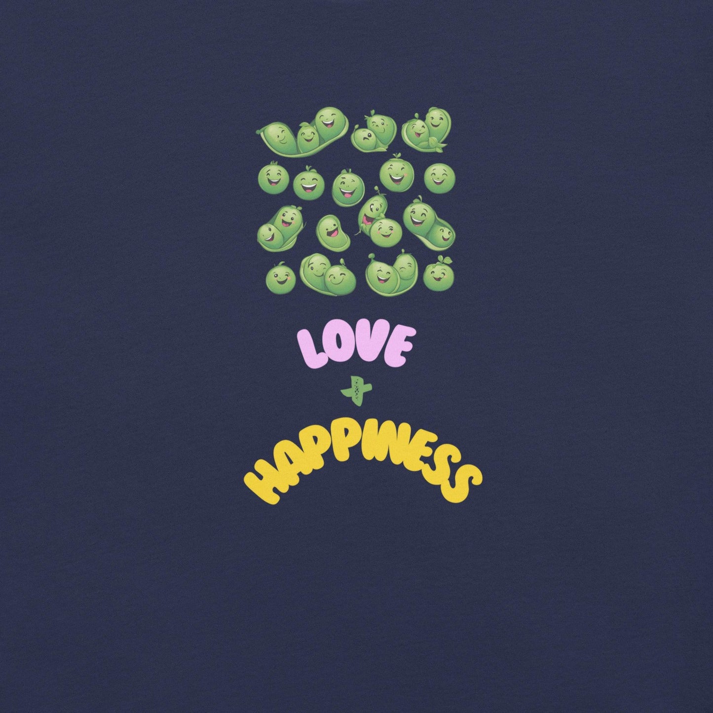 Peas, Love, Happiness T-Shirt - Swag Me