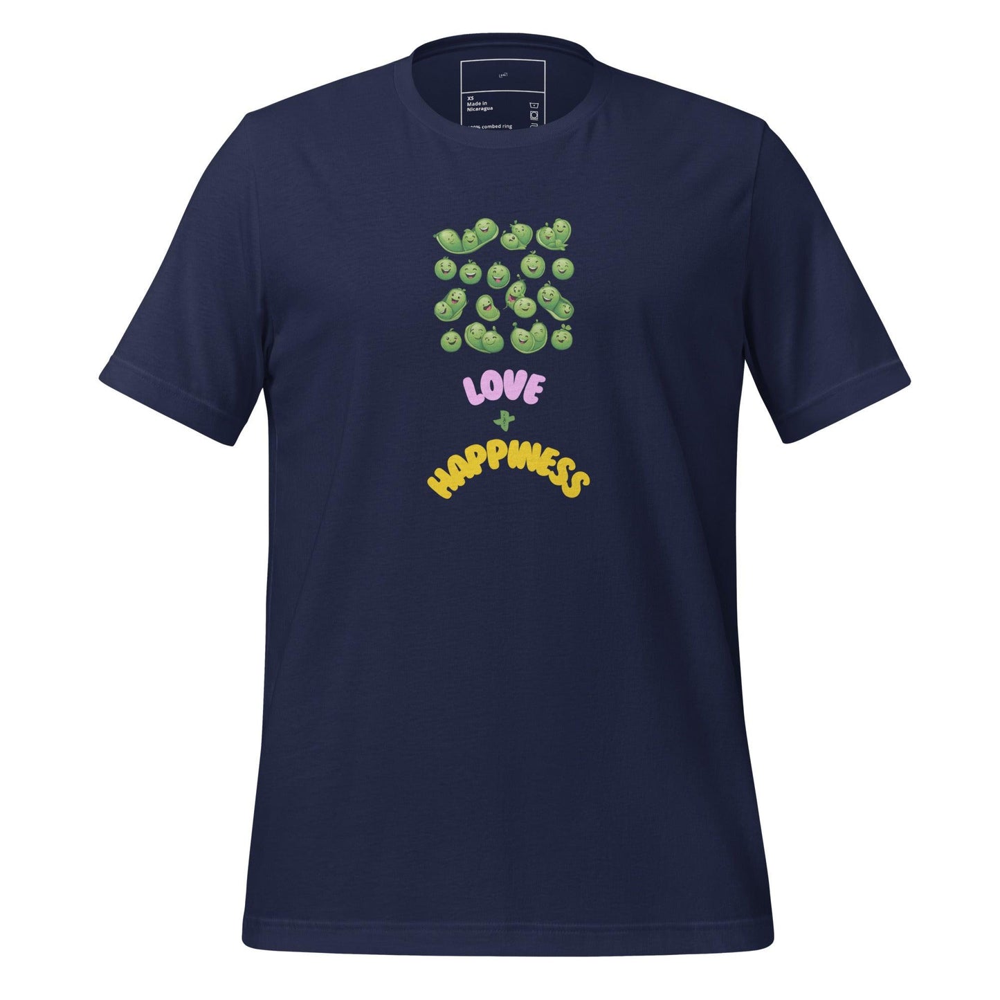 Peas, Love, Happiness T-Shirt - Swag Me