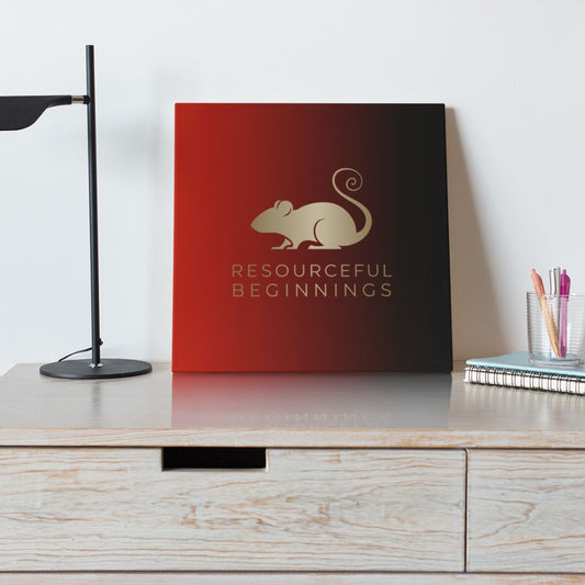 Resourceful Beginnings Rat Canvas