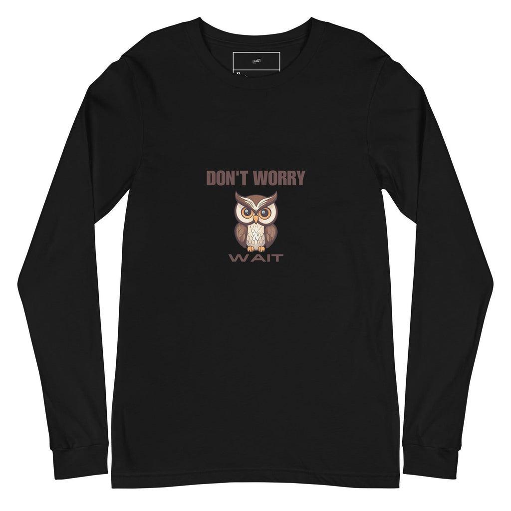 Owl Wait Long Sleeve Tee - Swag Me