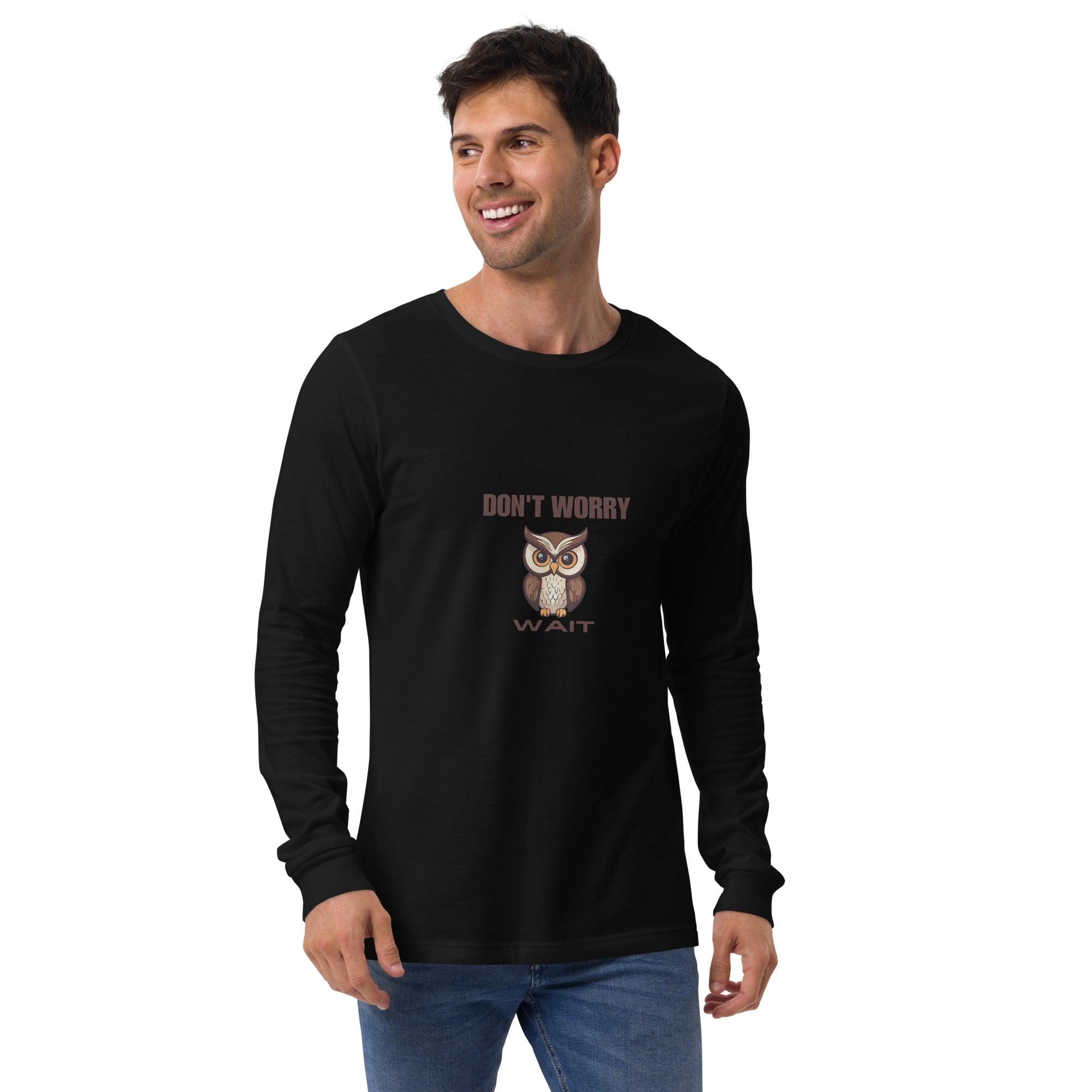Owl Wait Long Sleeve Tee - Swag Me