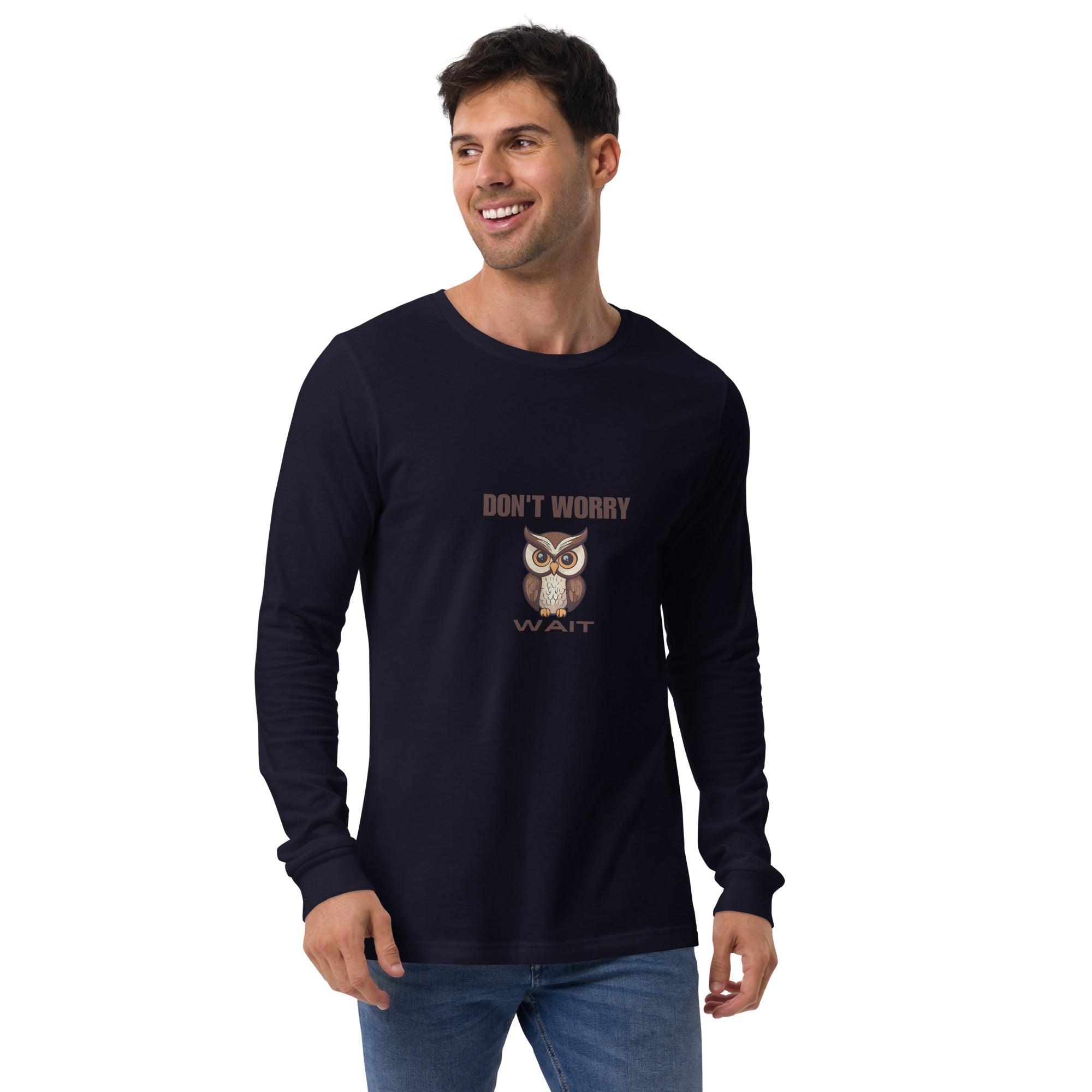 Owl Wait Long Sleeve Tee - Swag Me