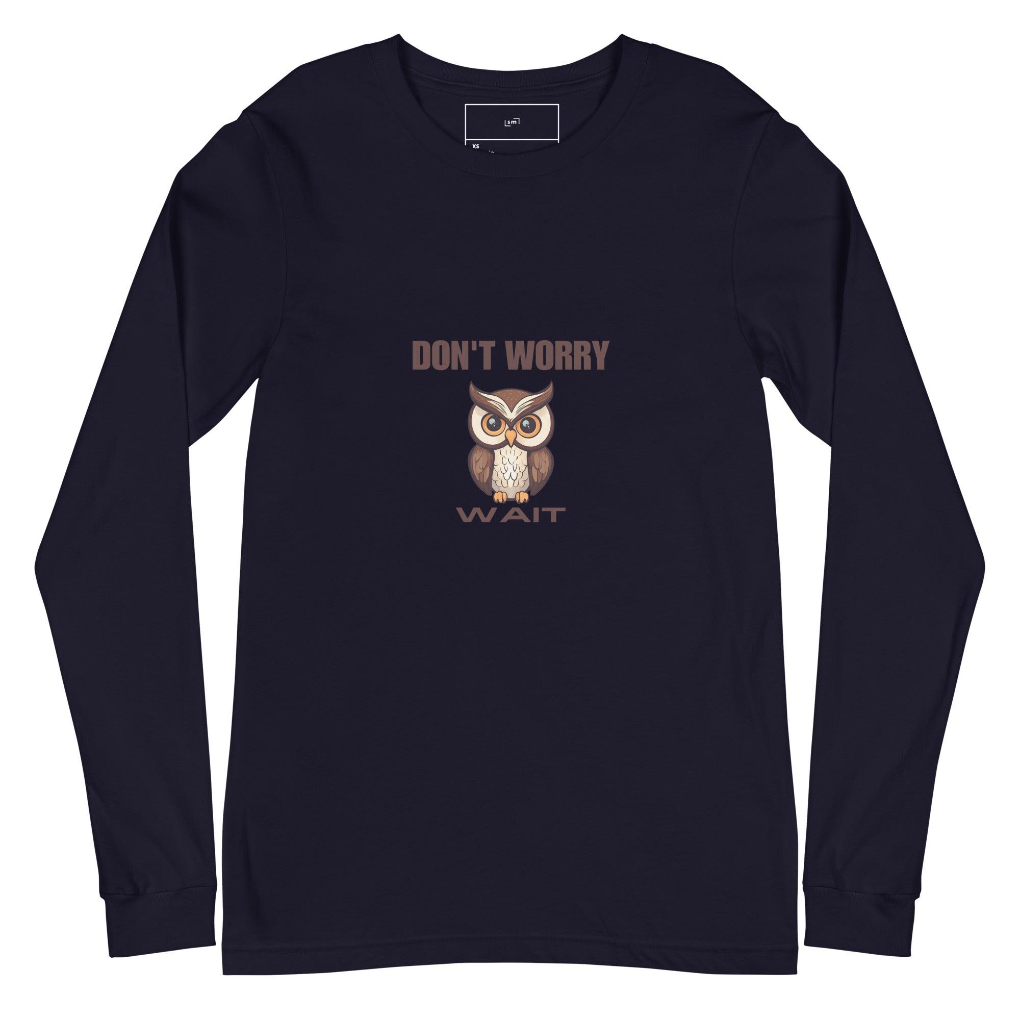 Owl Wait Long Sleeve Tee - Swag Me