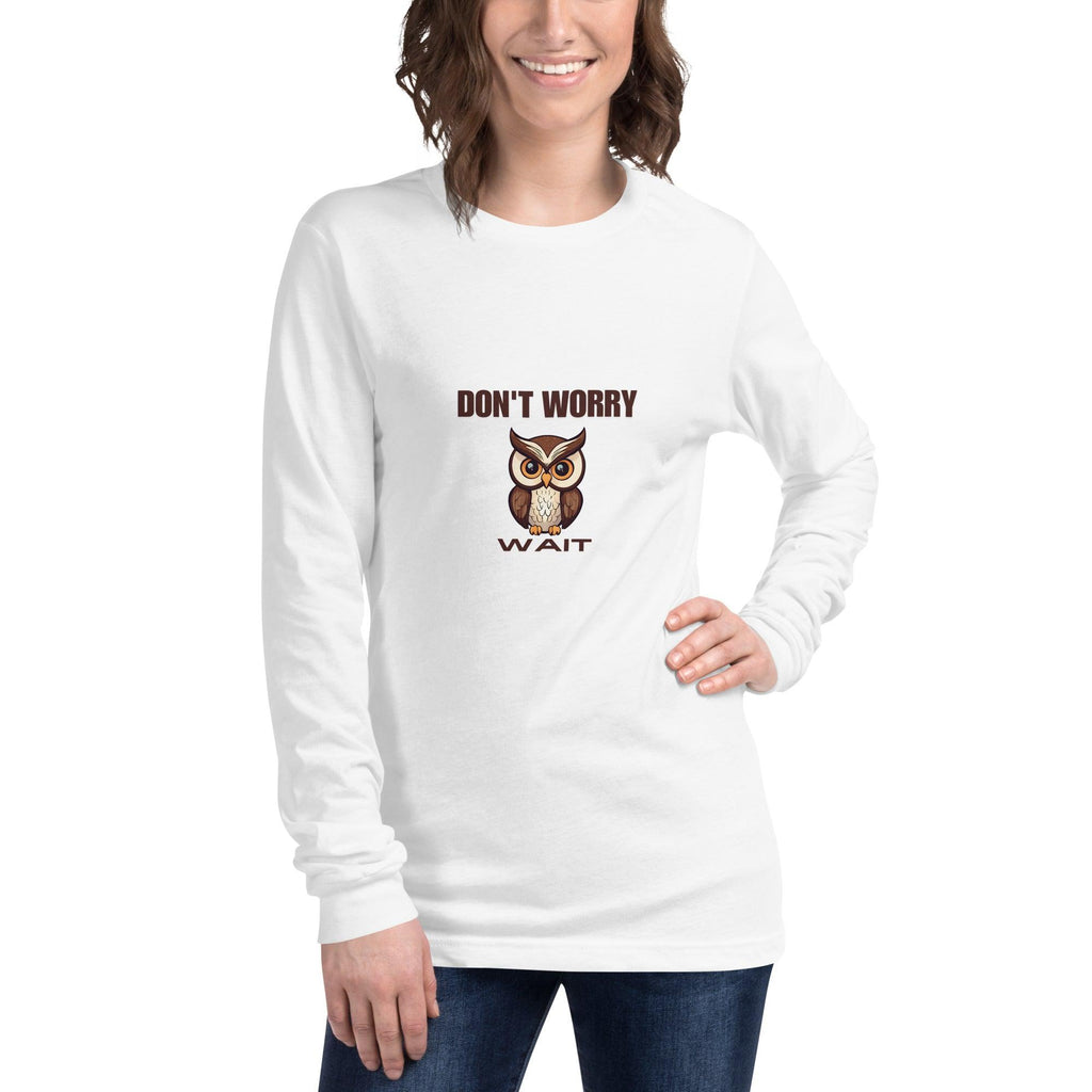 Owl Wait Long Sleeve Tee - Swag Me
