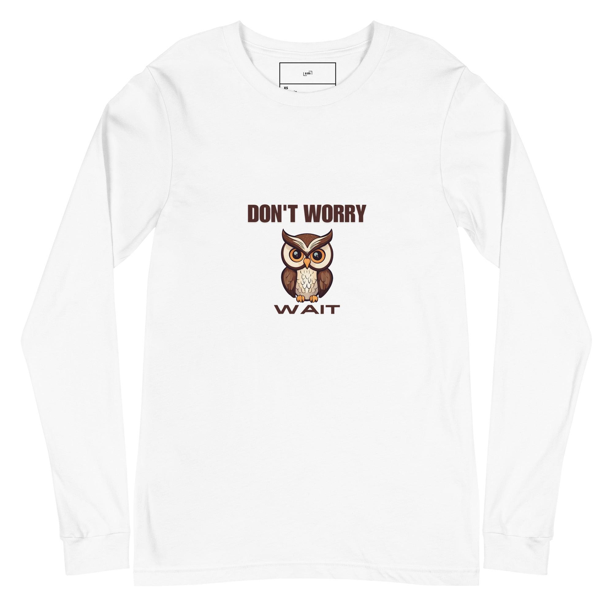 Owl Wait Long Sleeve Tee - Swag Me