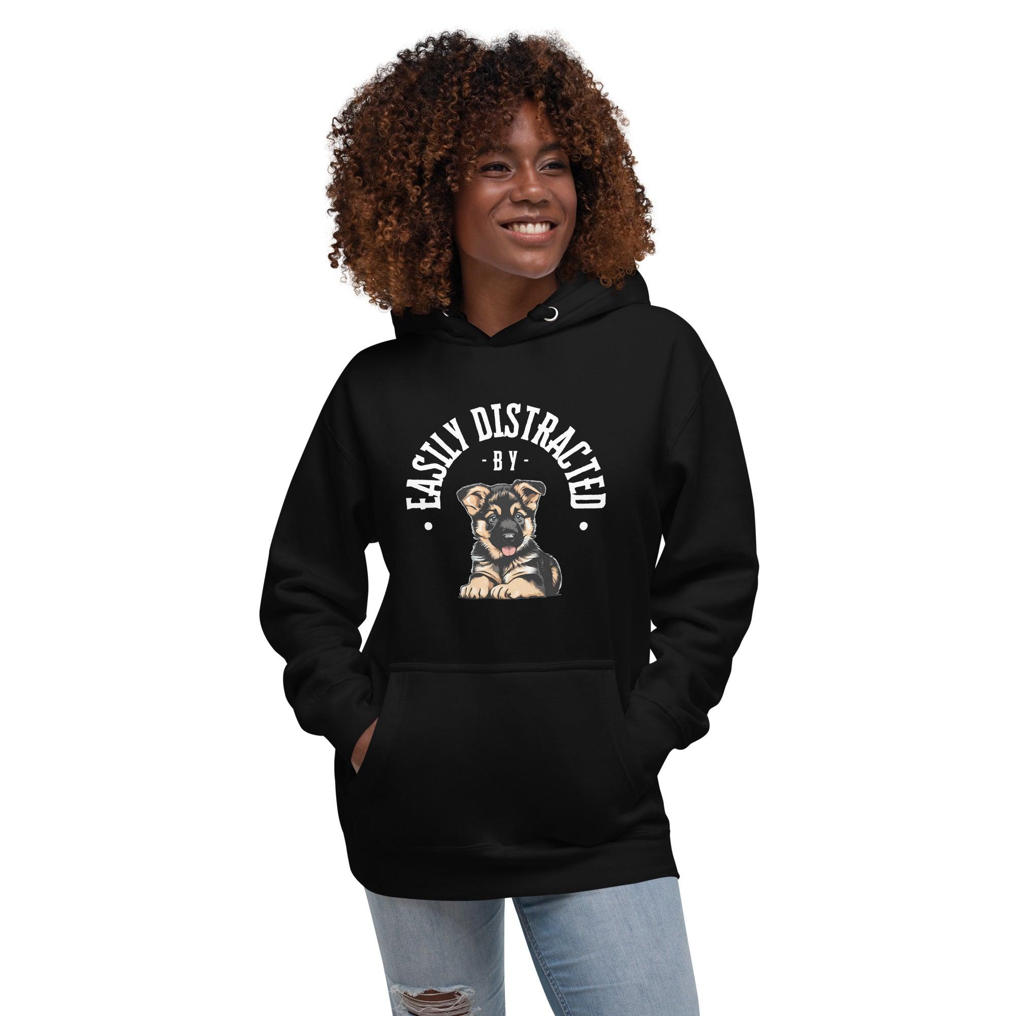 Distracted by Dog Hoodie - Swag Me