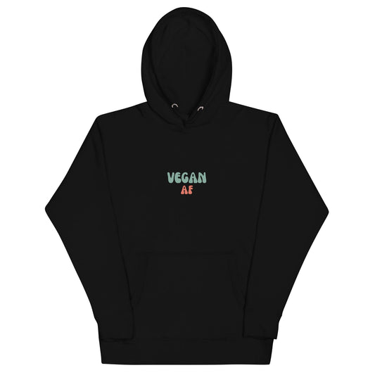 Vegan AF Hoodie - Swag Me