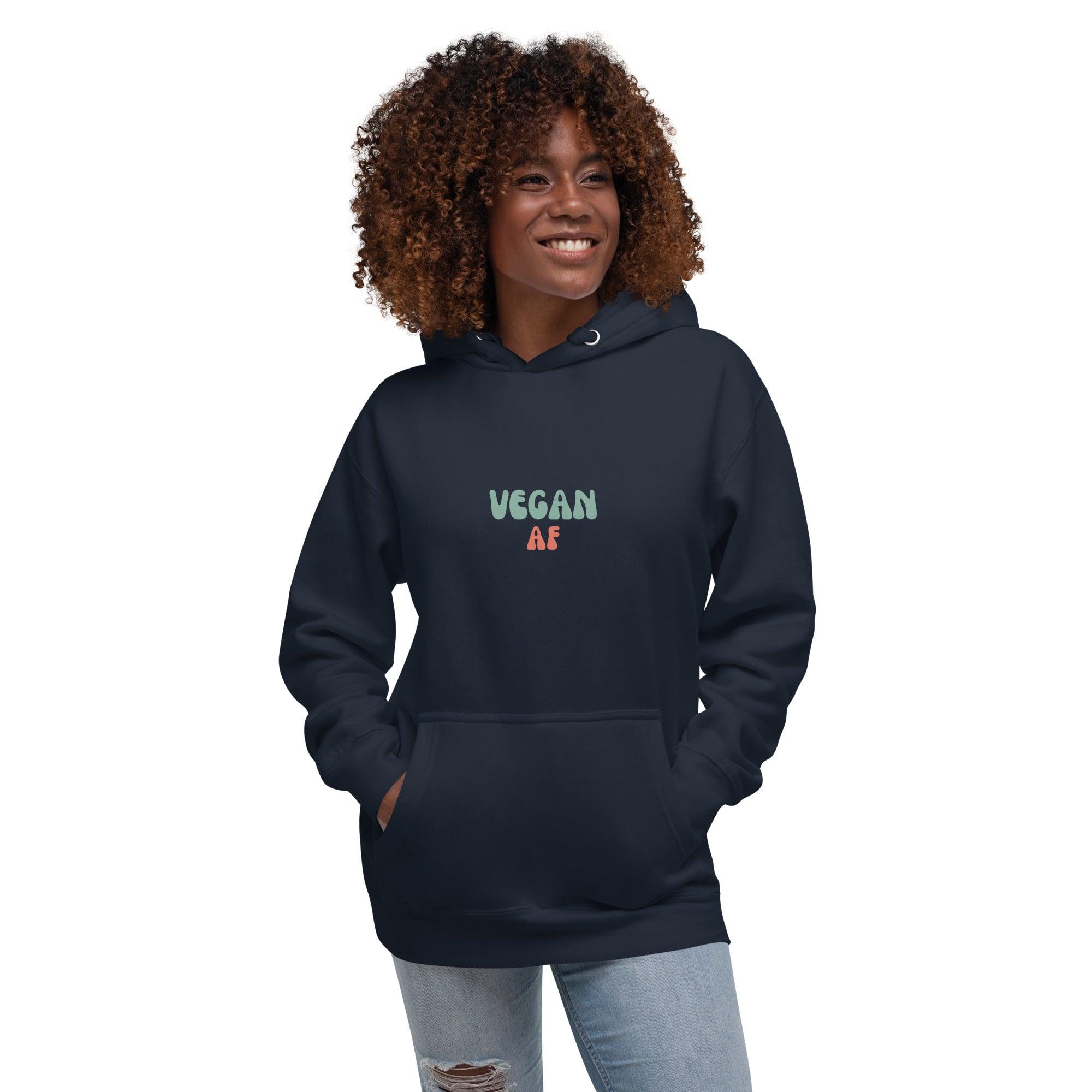 Vegan AF Hoodie - Swag Me