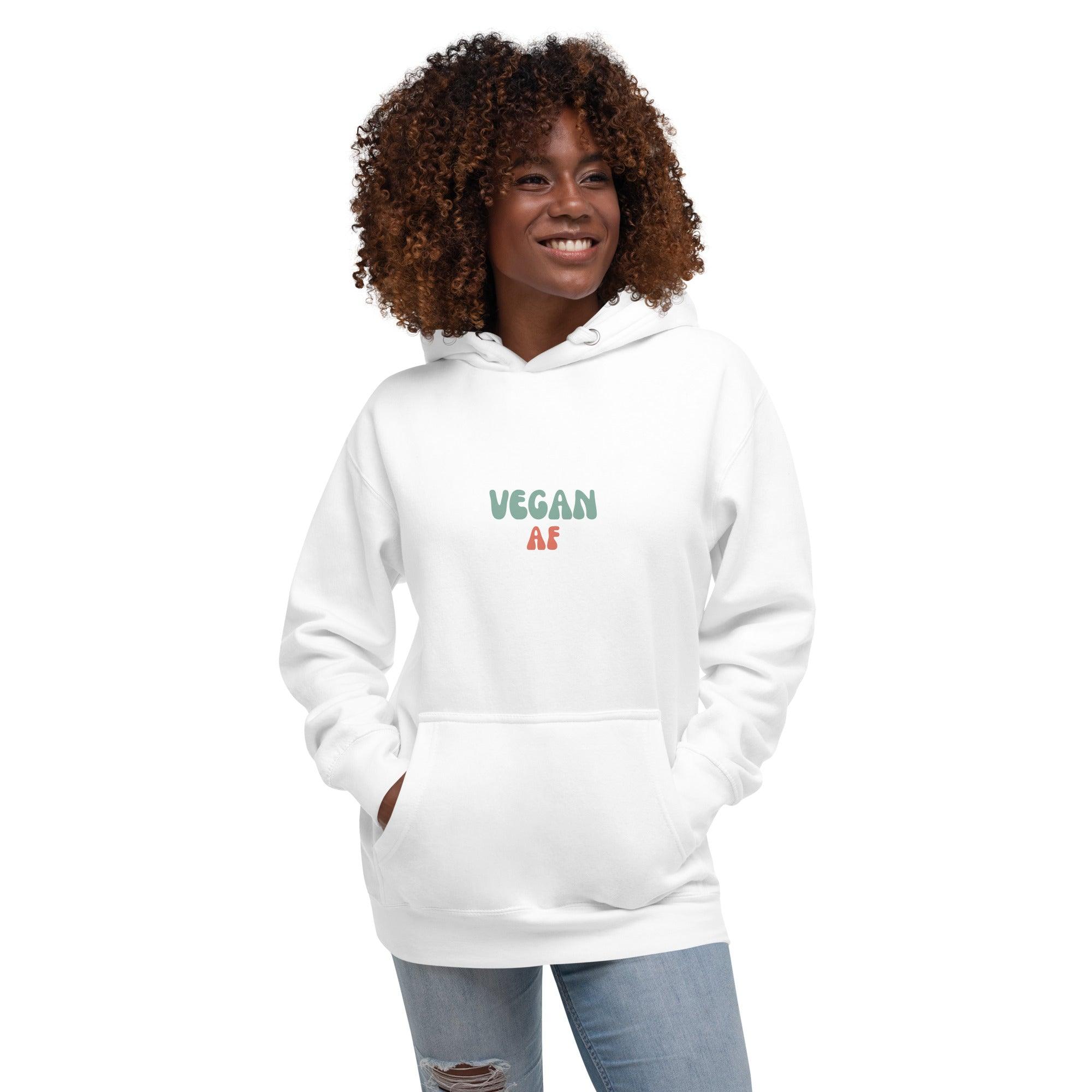 Vegan AF Hoodie - Swag Me