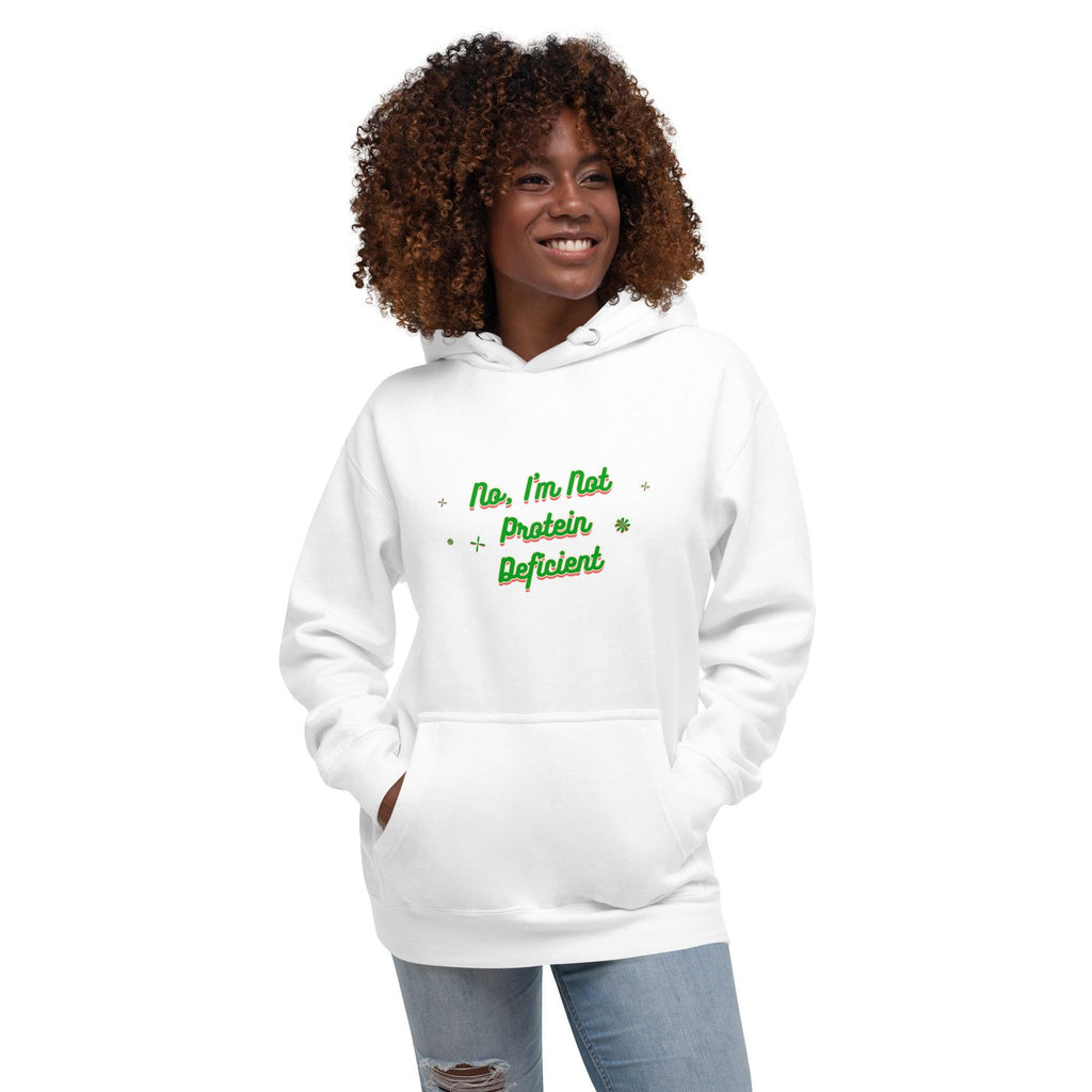 Not Protein Deficient Hoodie - Swag Me