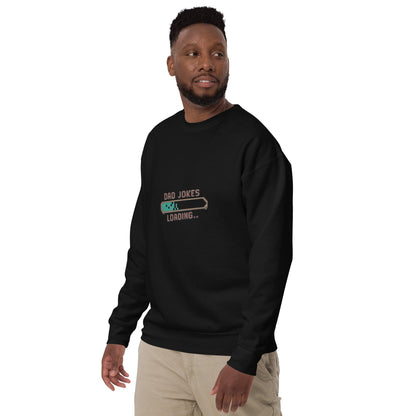 Dad Jokes Loading Sweatshirt - Swag Me