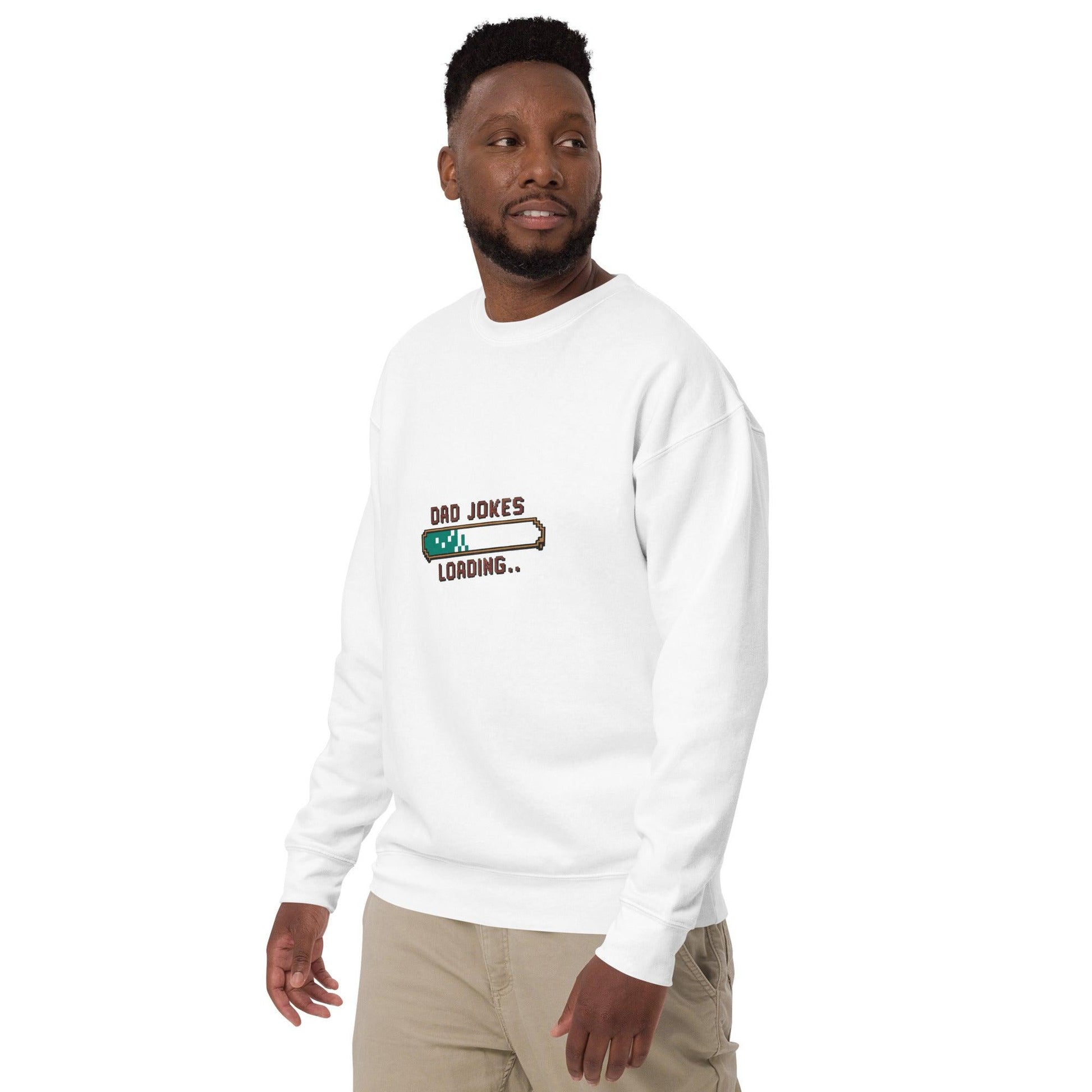 Dad Jokes Loading Sweatshirt - Swag Me