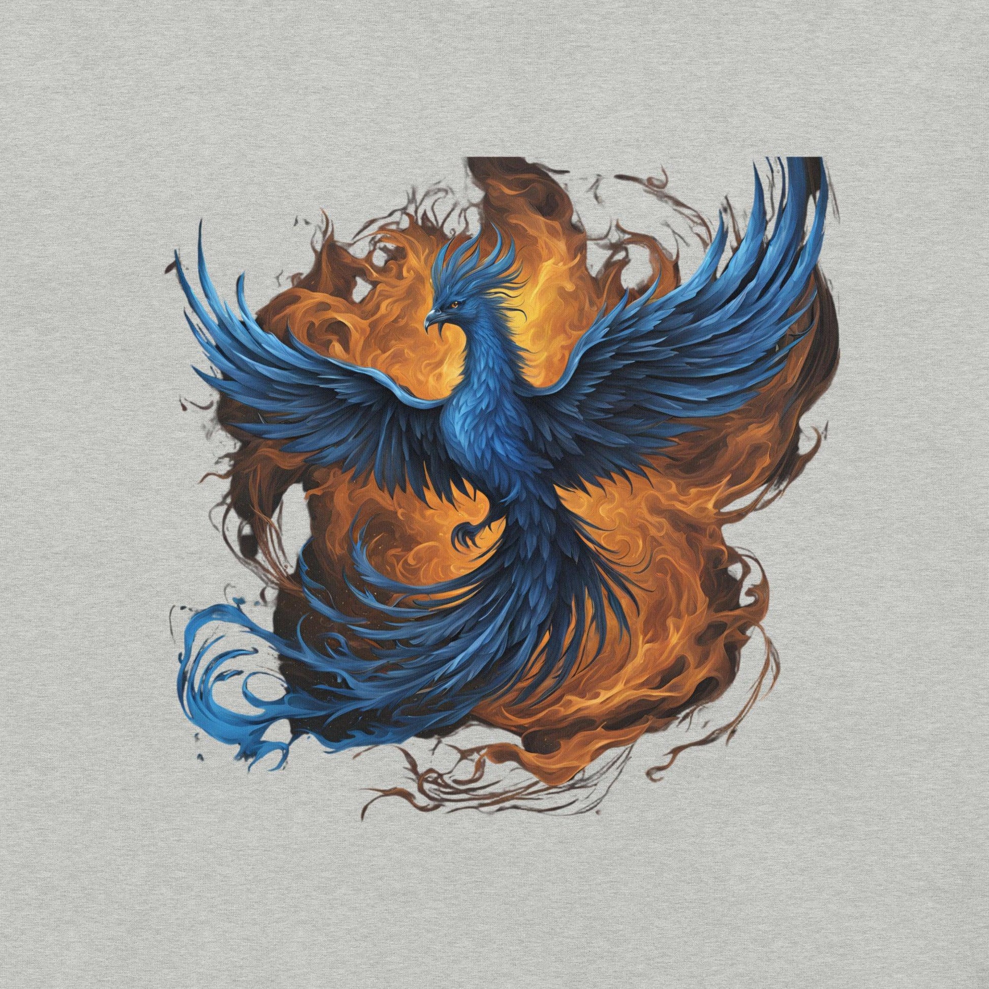 Blue Phoenix T-Shirt - Swag Me