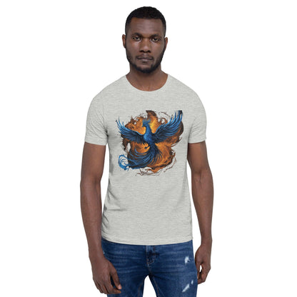 Blue Phoenix T-Shirt - Swag Me