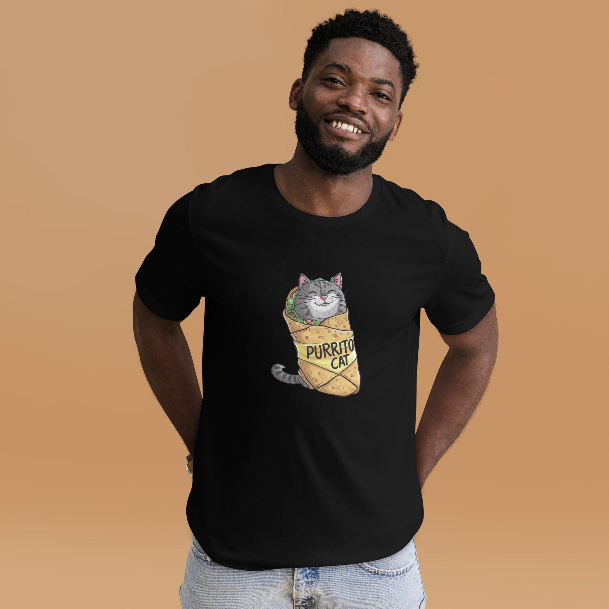 Purrito Cat T-Shirt - Swag Me