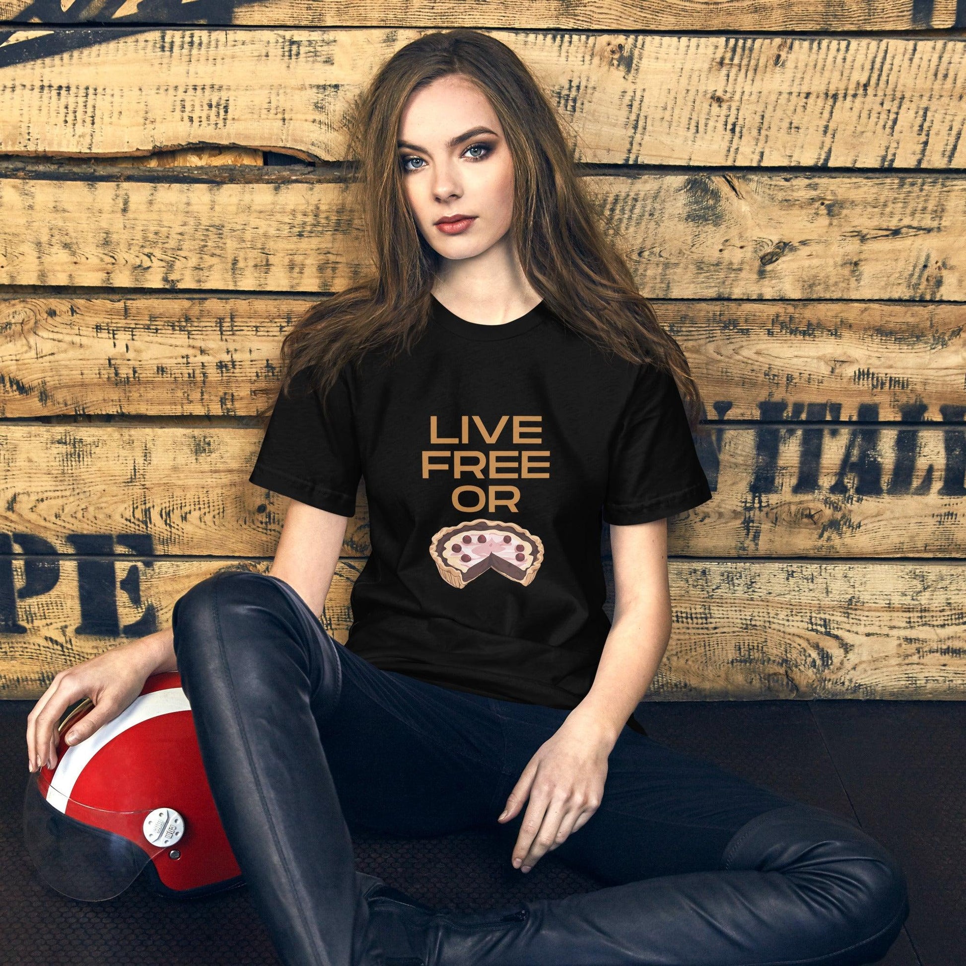 Live Free or Pie T-Shirt - Swag Me