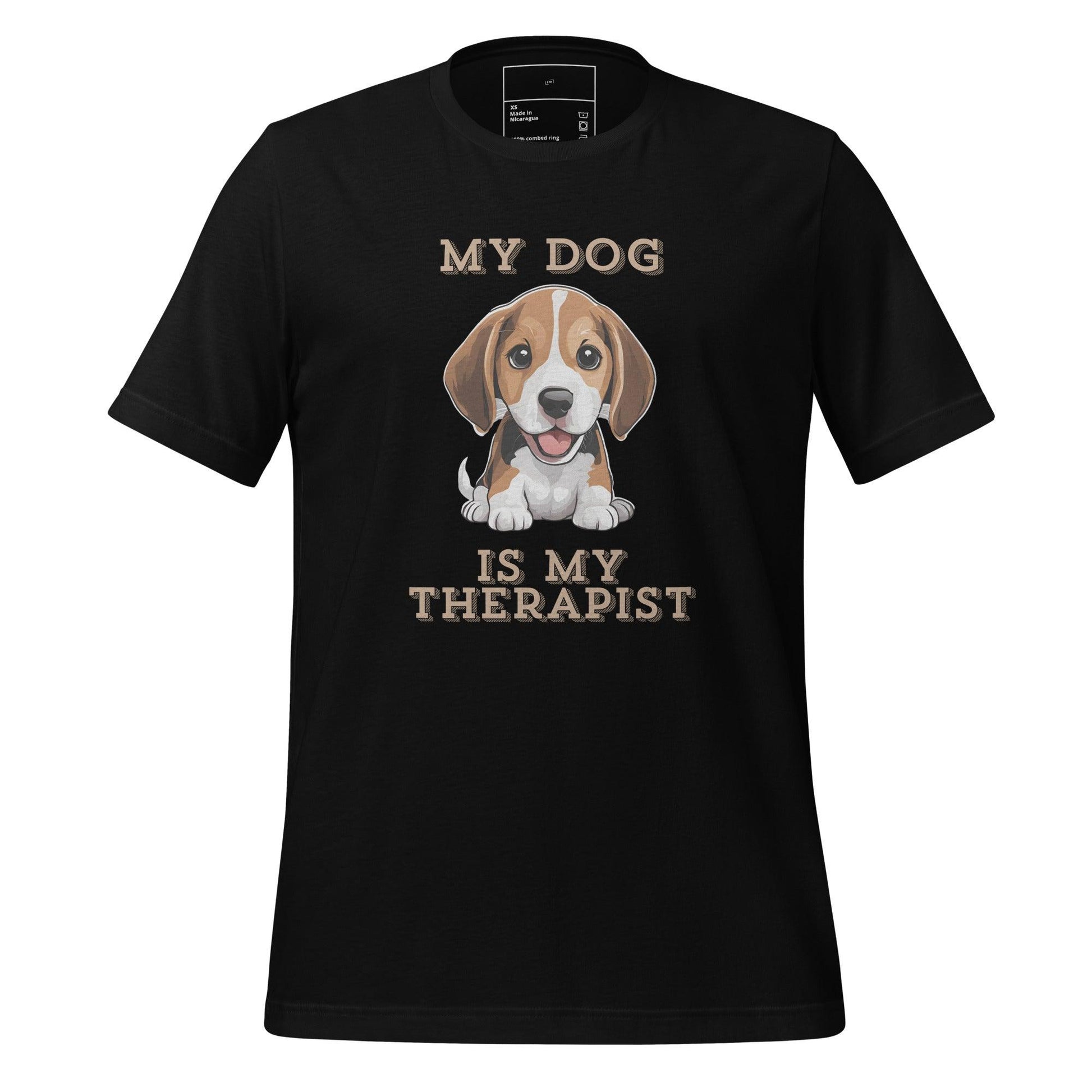 My Dog is My Therapist T-Shirt - Swag Me