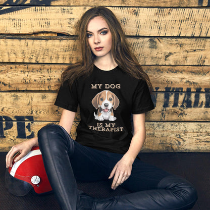 My Dog is My Therapist T-Shirt - Swag Me