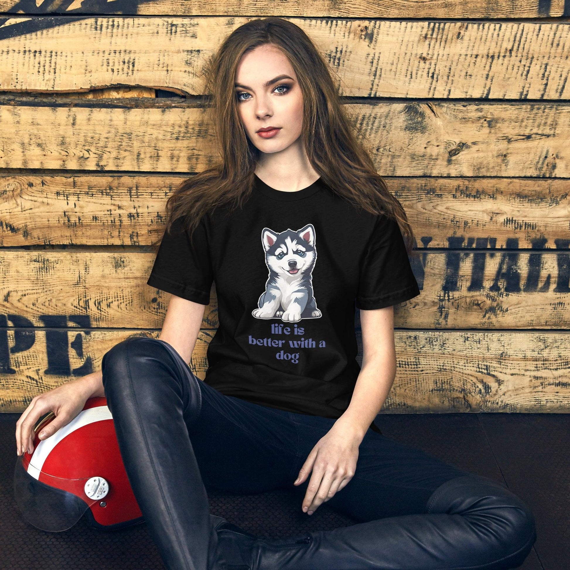 Life is Better with a Dog T-Shirt - Swag Me