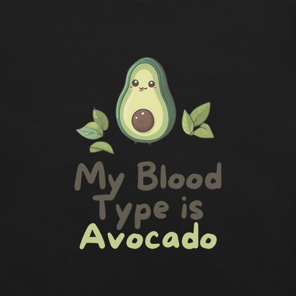 Blood Type: Avocado T-Shirt - Swag Me