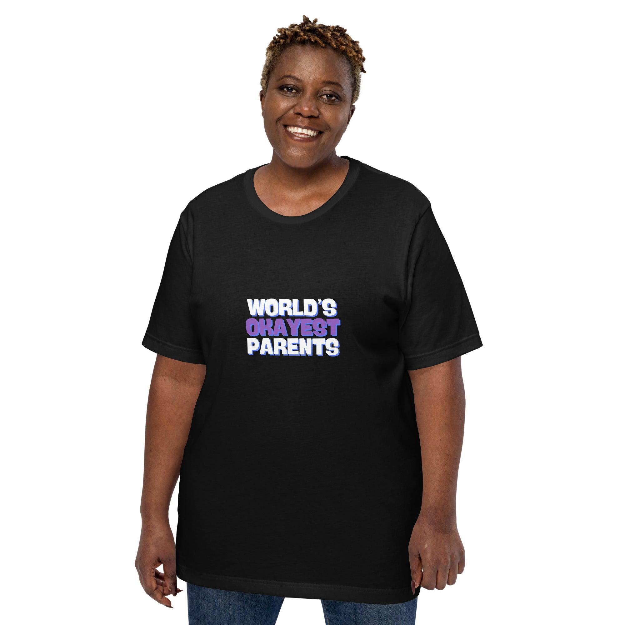 World's Okayest Parents T-Shirt - Swag Me