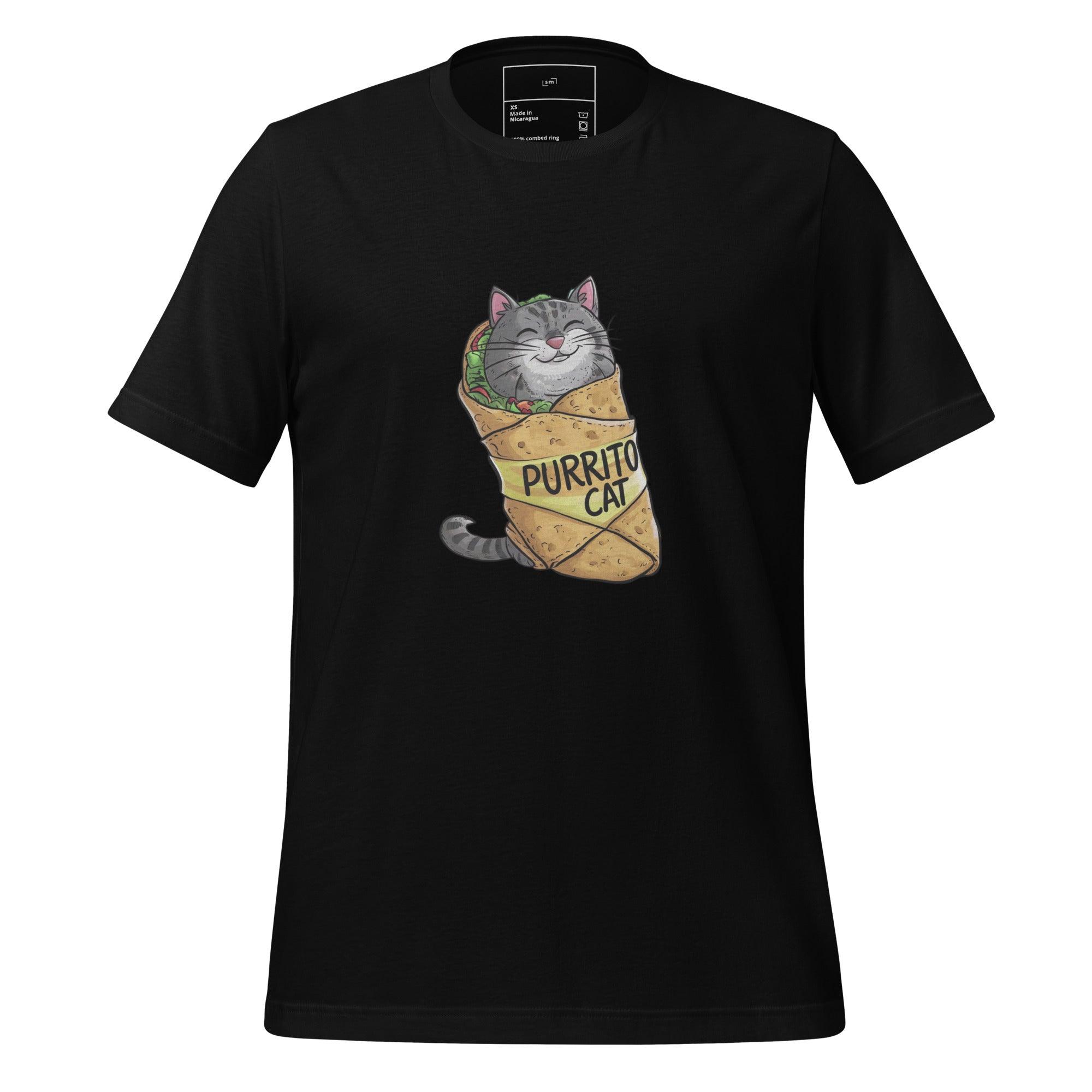 Purrito Cat T Shirt Swag Me