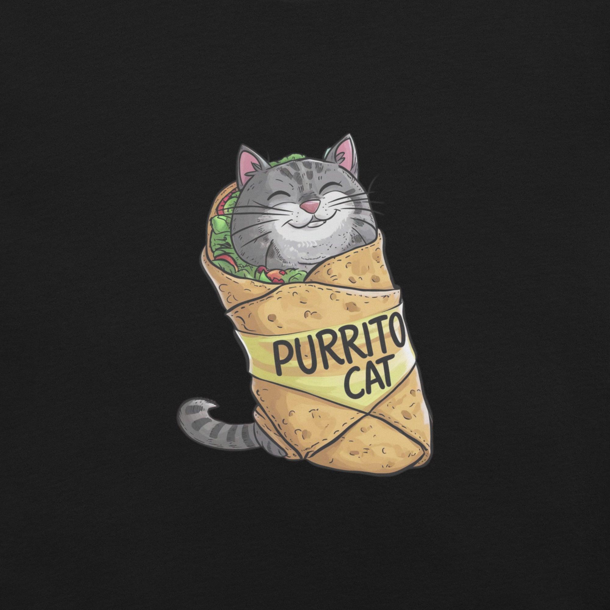 Purrito Cat T-Shirt - Swag Me