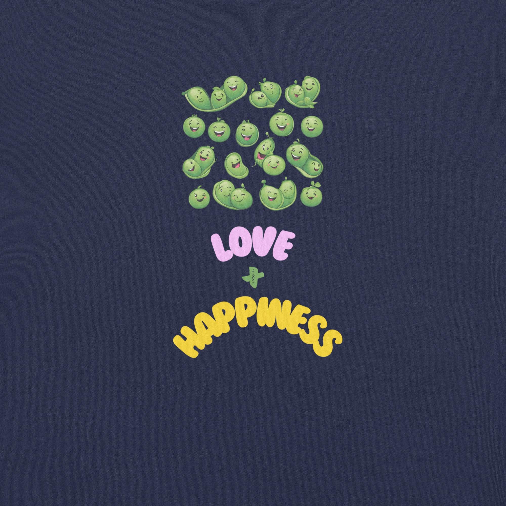 Peas, Love, Happiness T-Shirt - Swag Me