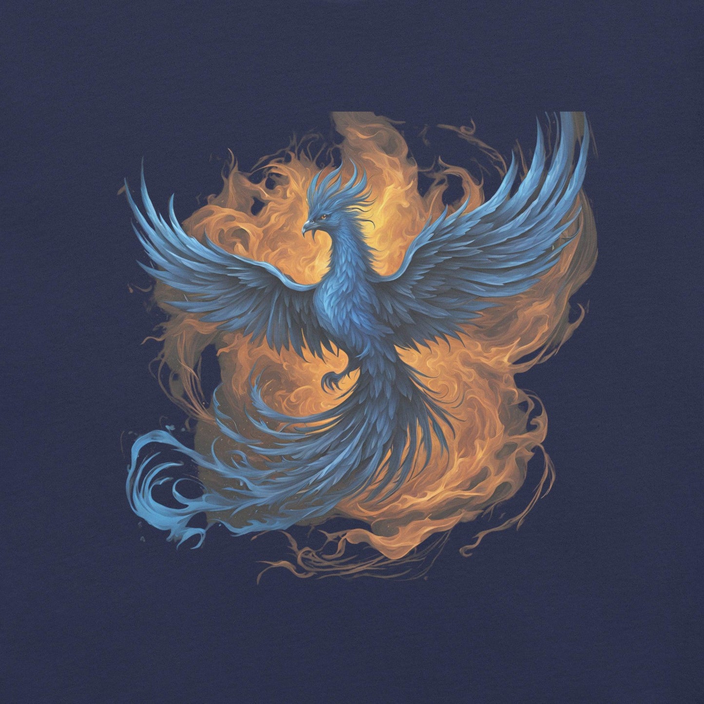 Blue Phoenix T-Shirt - Swag Me