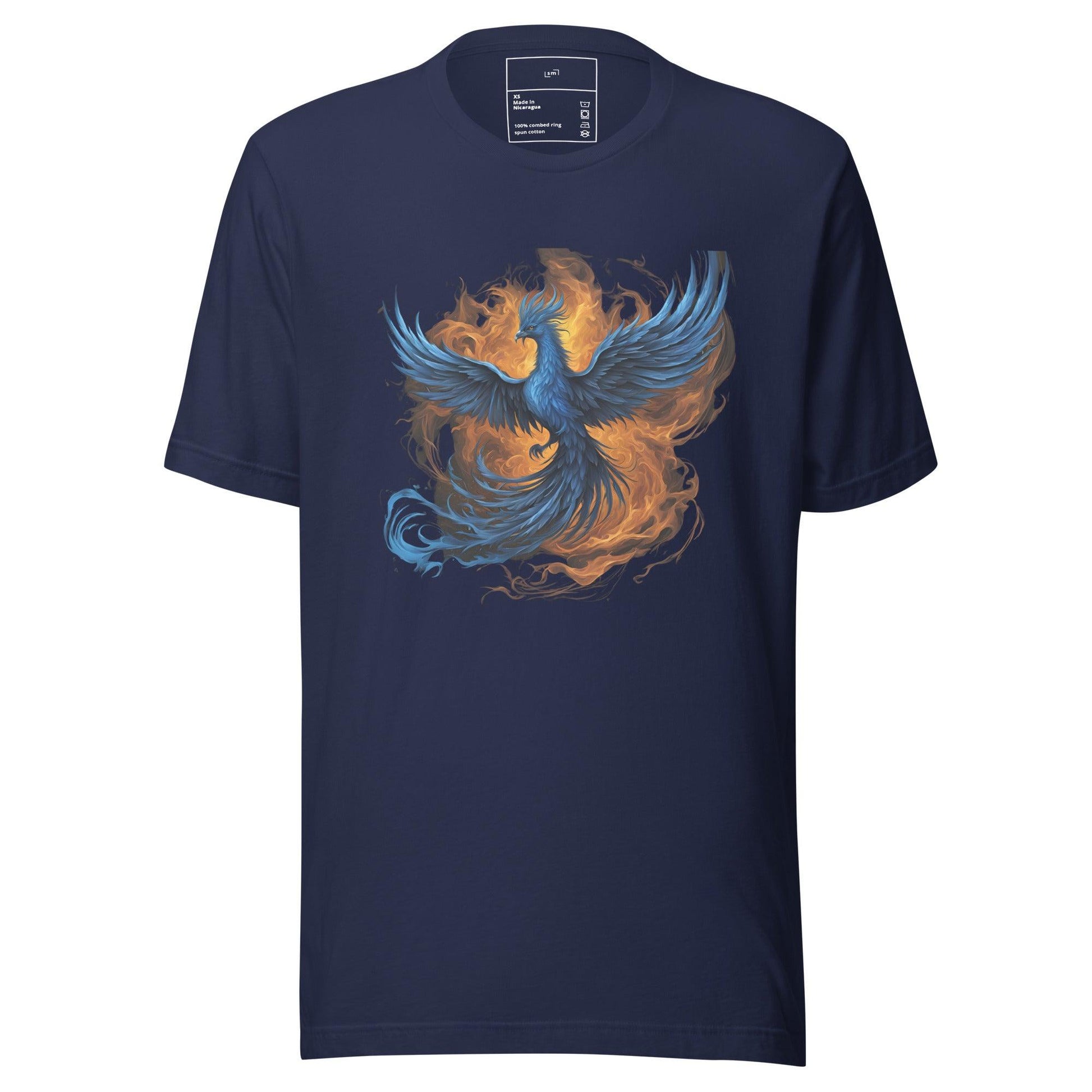 Blue Phoenix T-Shirt - Swag Me