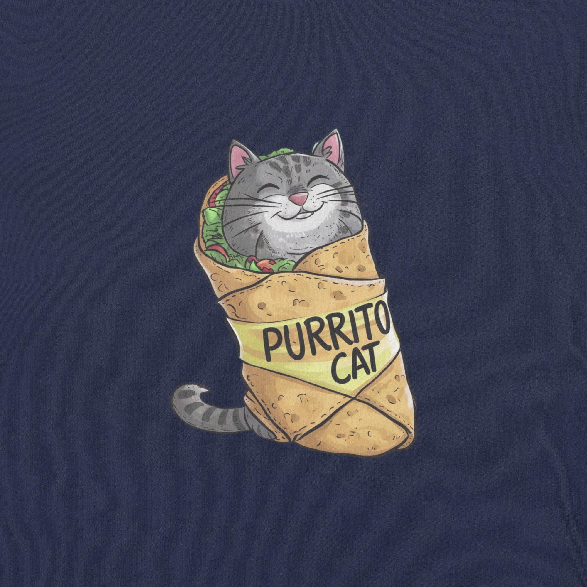 Purrito Cat T-Shirt - Swag Me