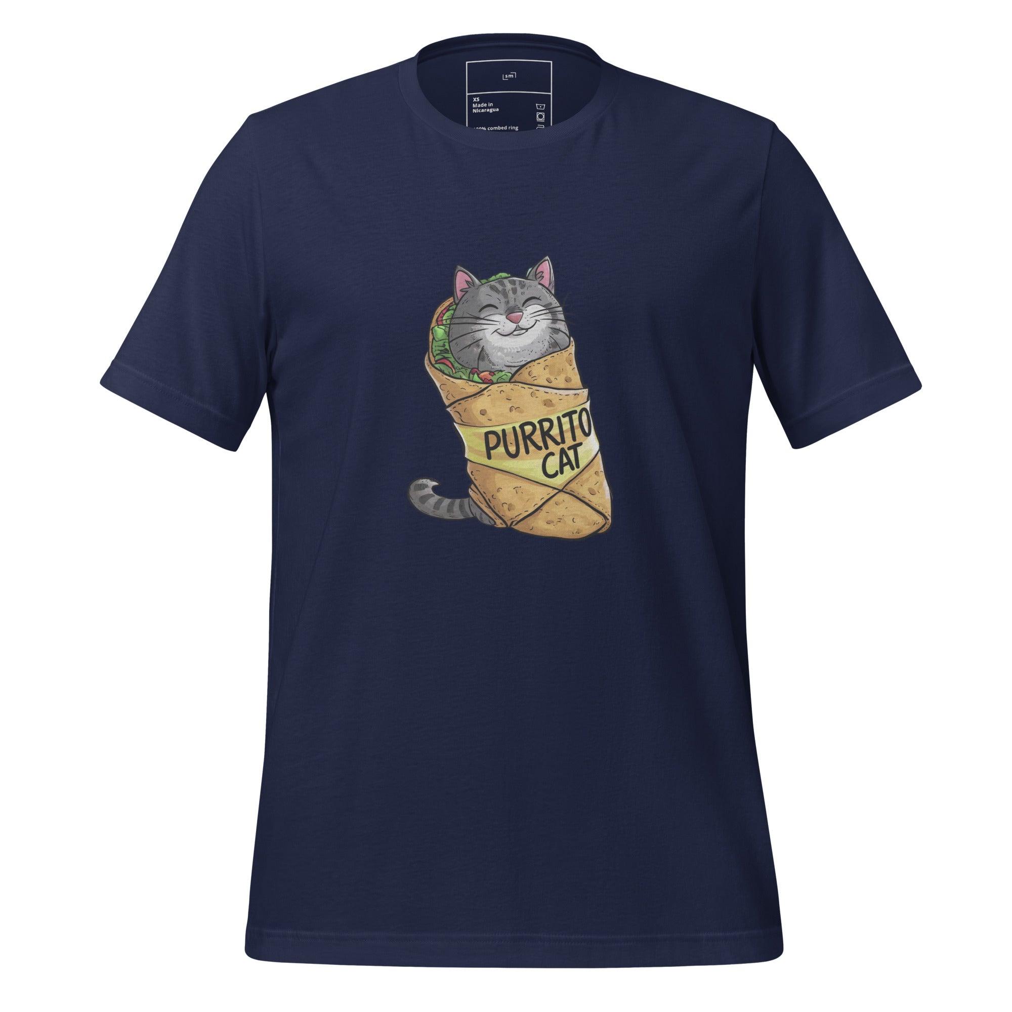 Purrito Cat T-Shirt - Swag Me