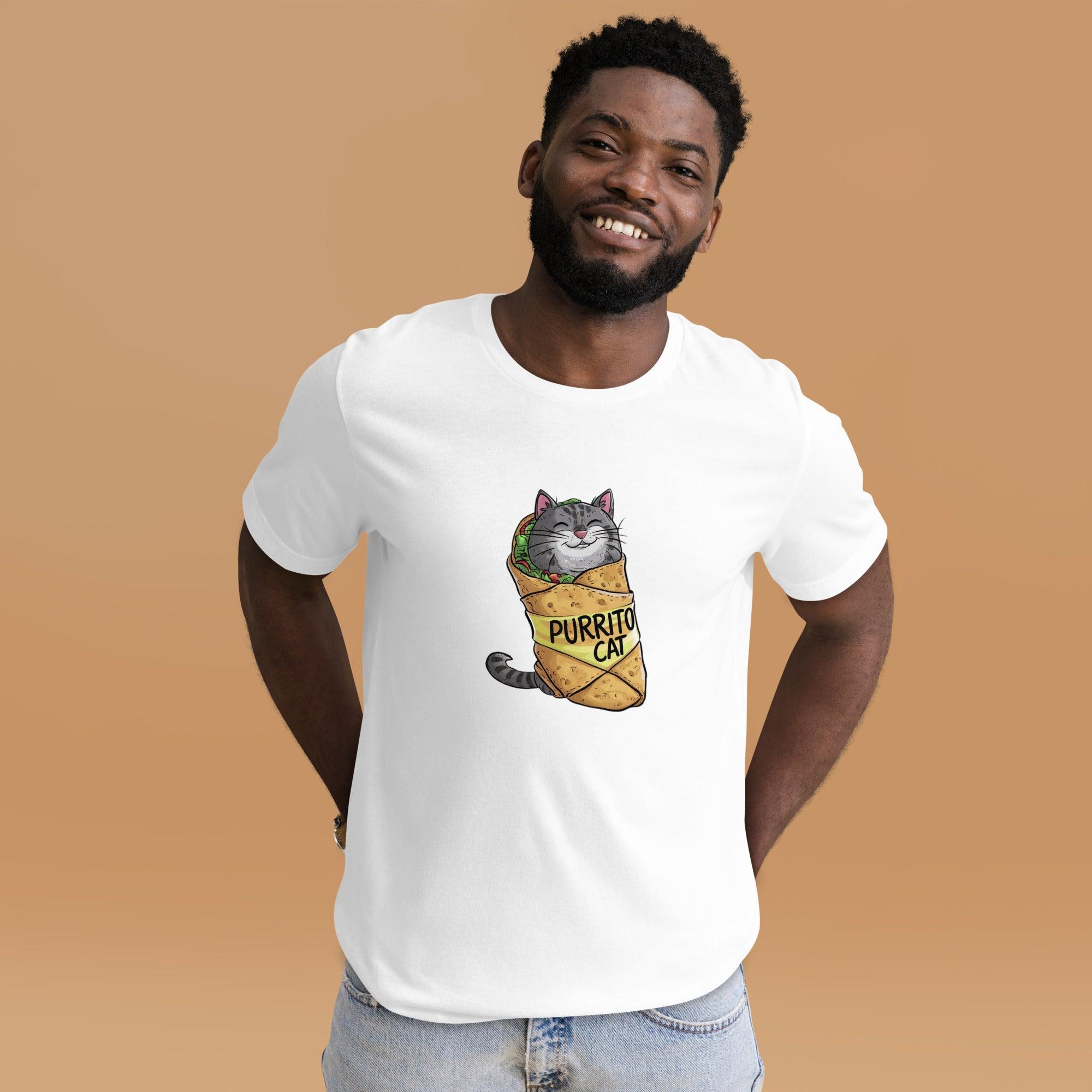 Purrito Cat T-Shirt - Swag Me