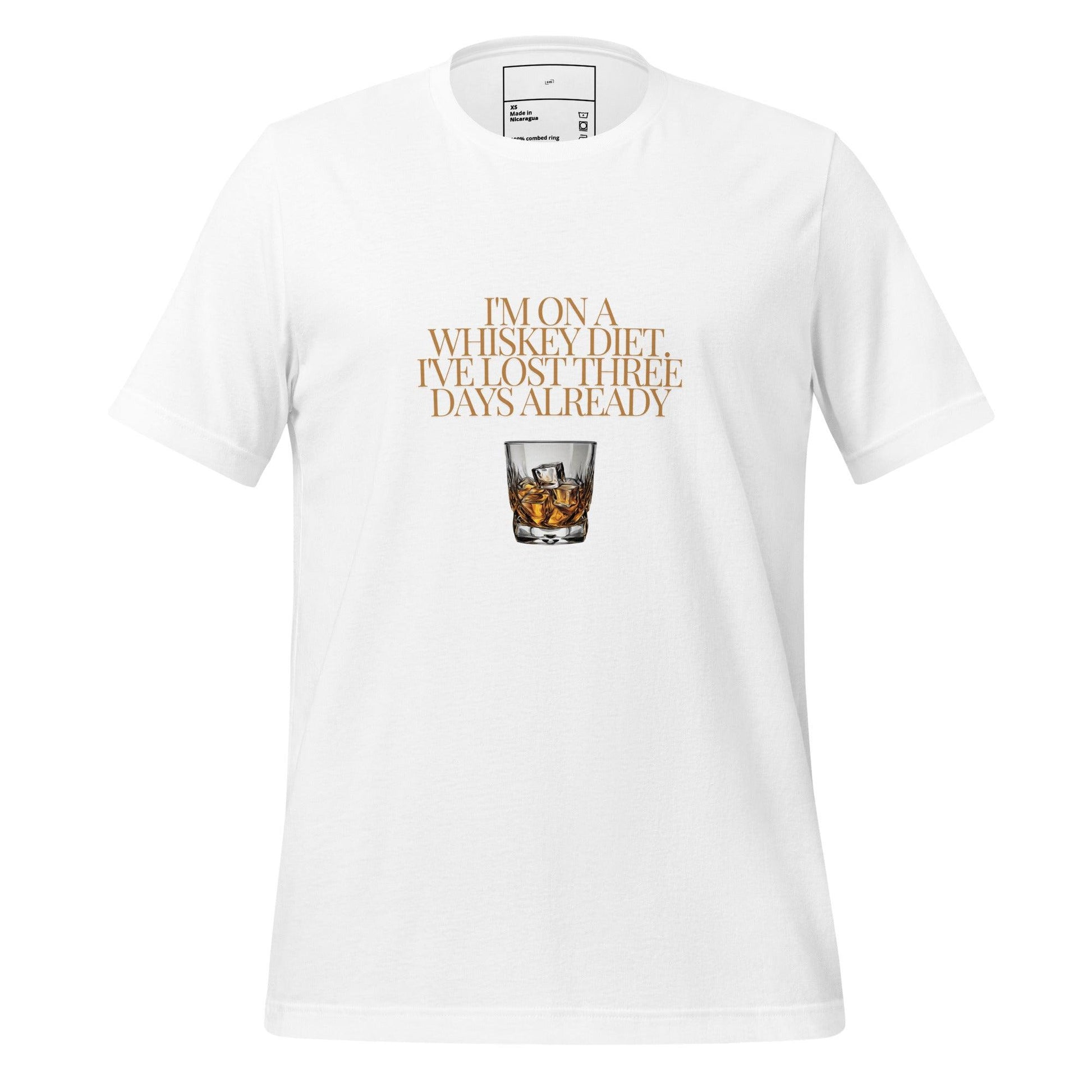 Whiskey Diet T-Shirt - Swag Me