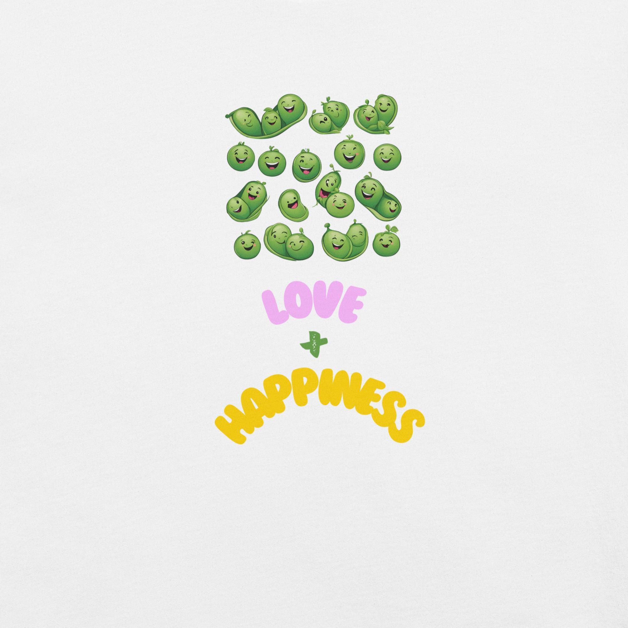 Peas, Love, Happiness T-Shirt - Swag Me