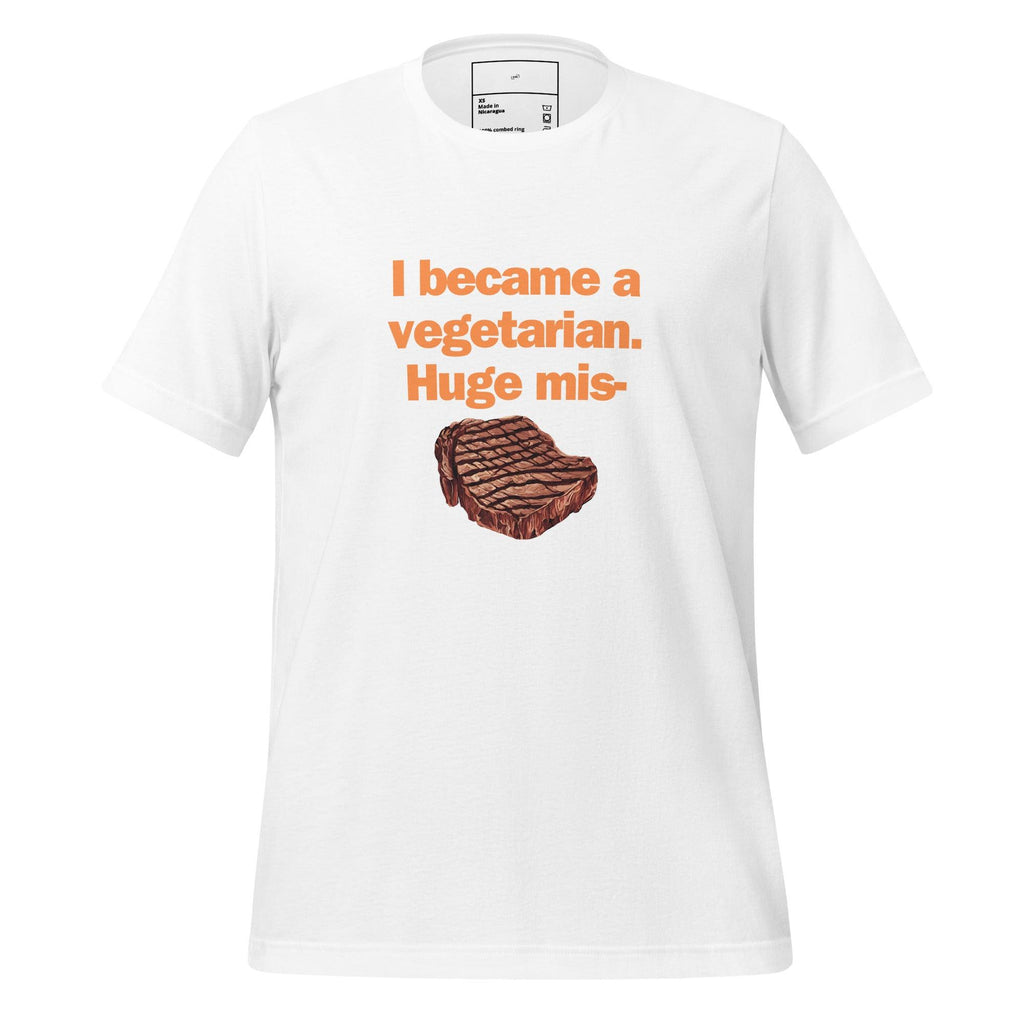 Huge Mis-Steak T-Shirt - Swag Me