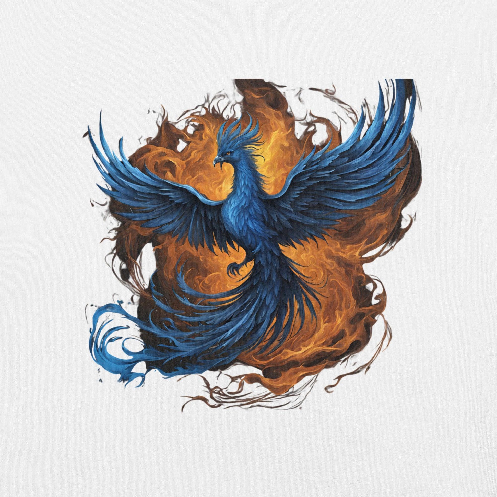 Blue Phoenix T-Shirt - Swag Me