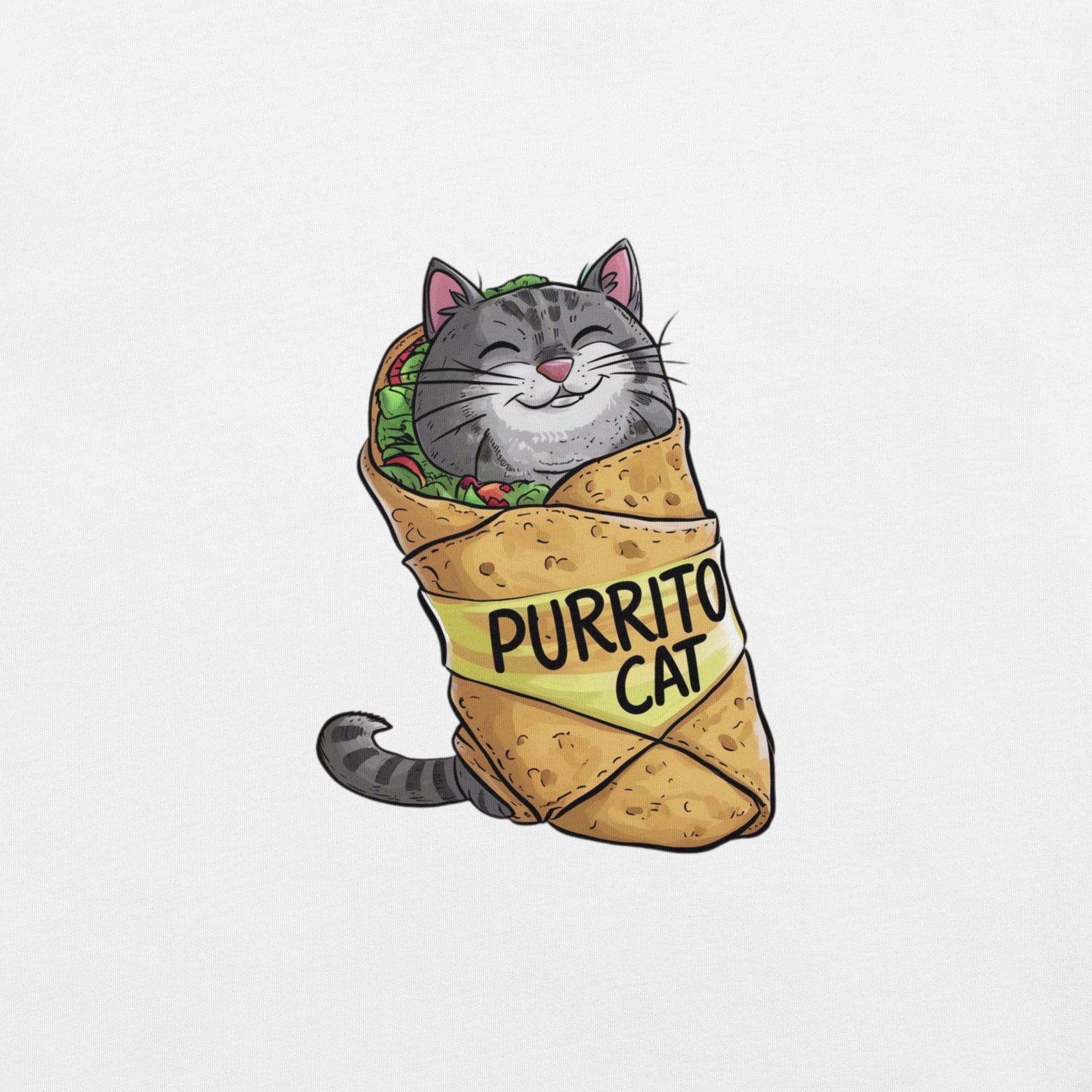 Purrito Cat T-Shirt - Swag Me