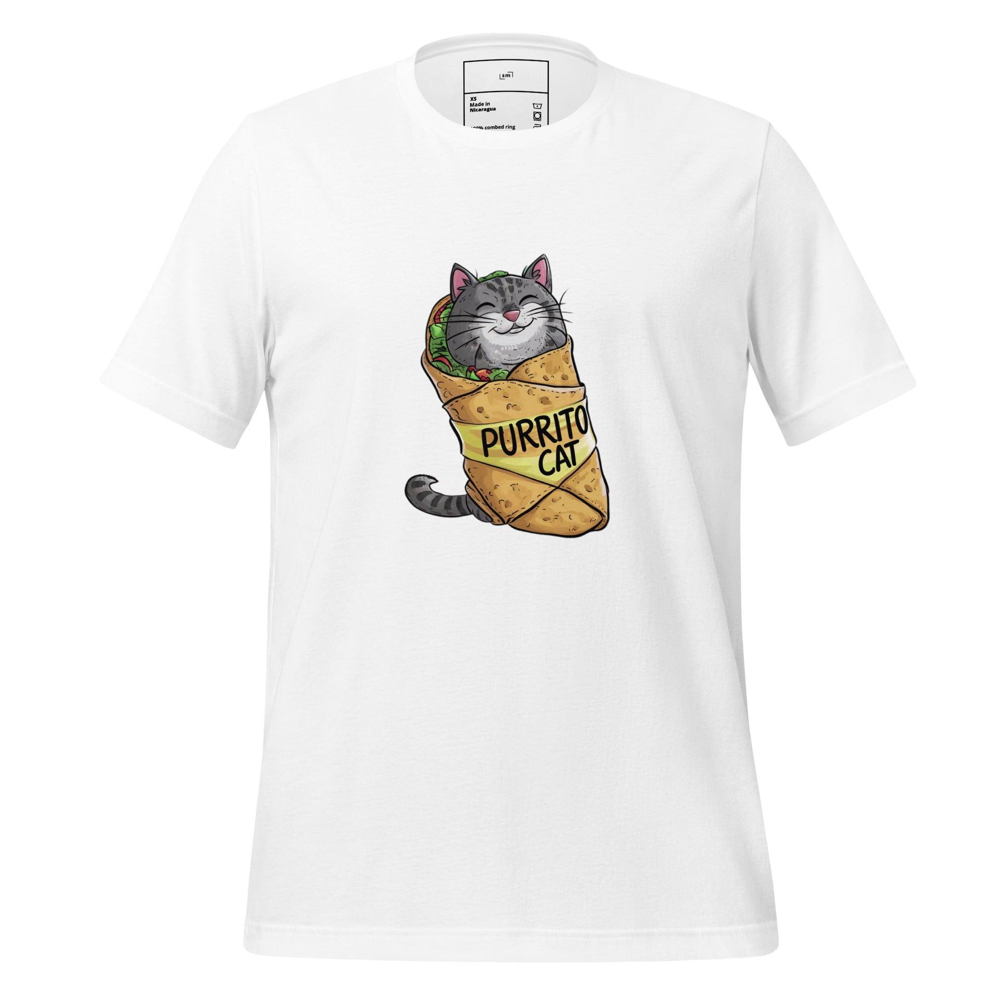 Purrito Cat T-Shirt - Swag Me