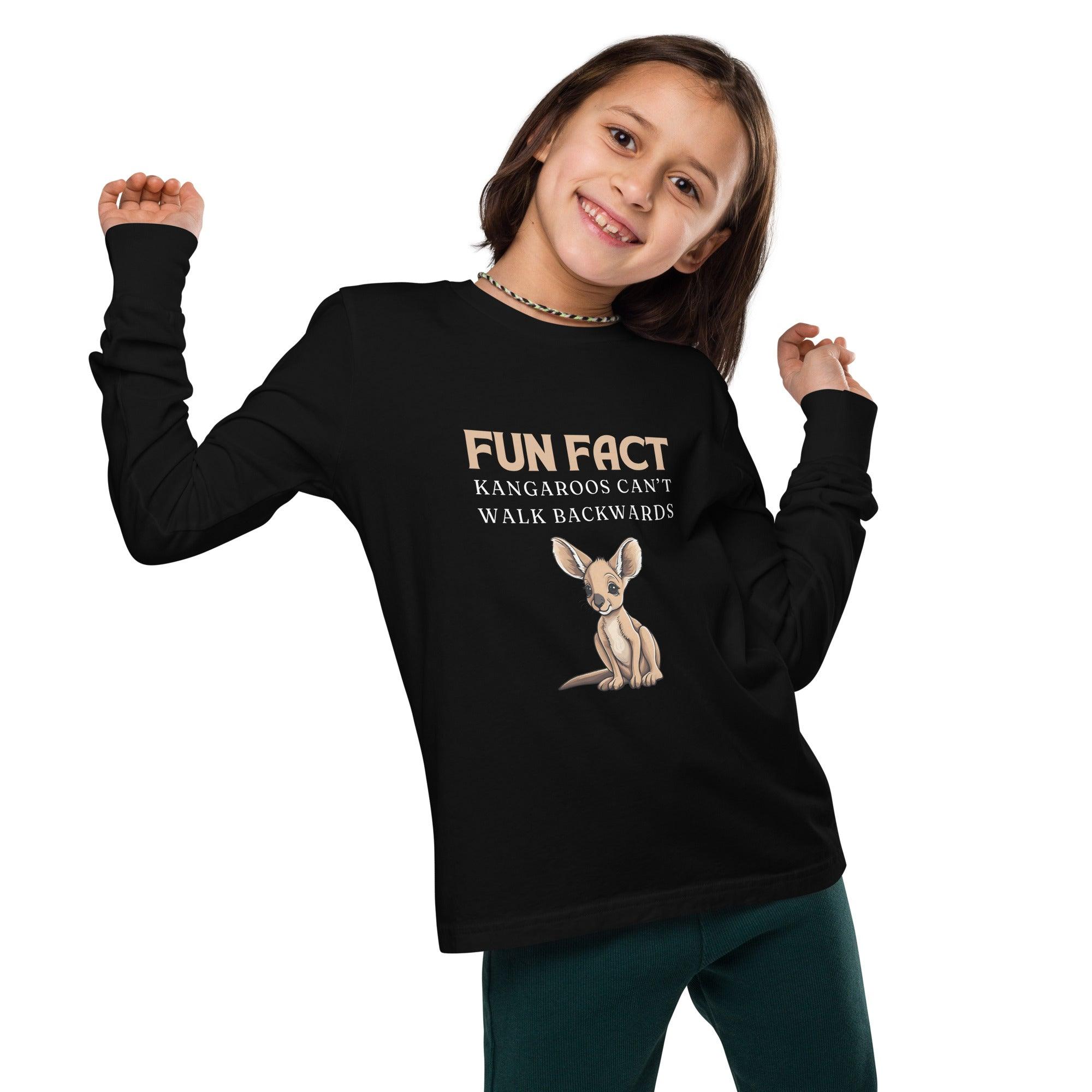 Kangaroo Youth Long Sleeve Tee - Swag Me