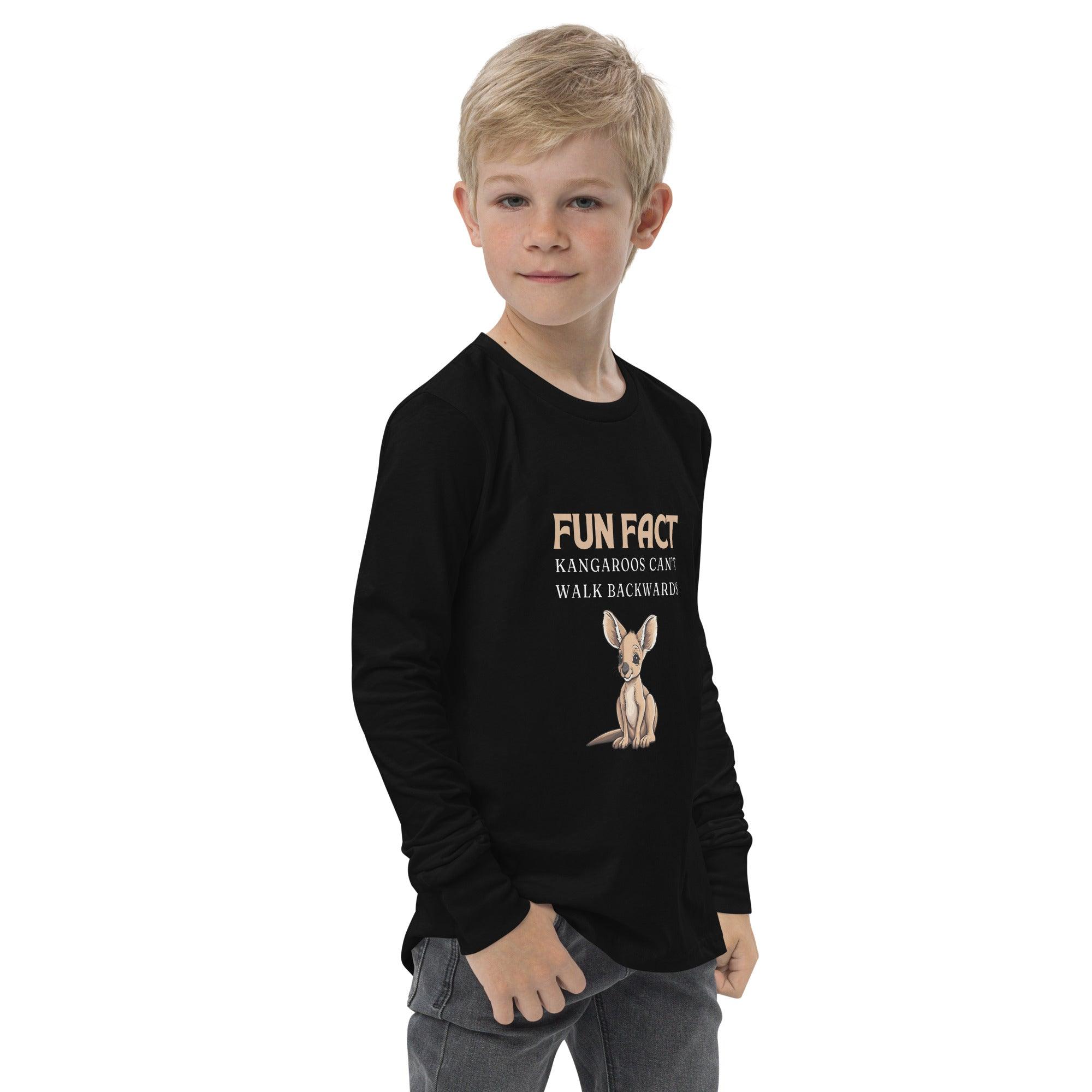 Kangaroo Youth Long Sleeve Tee - Swag Me