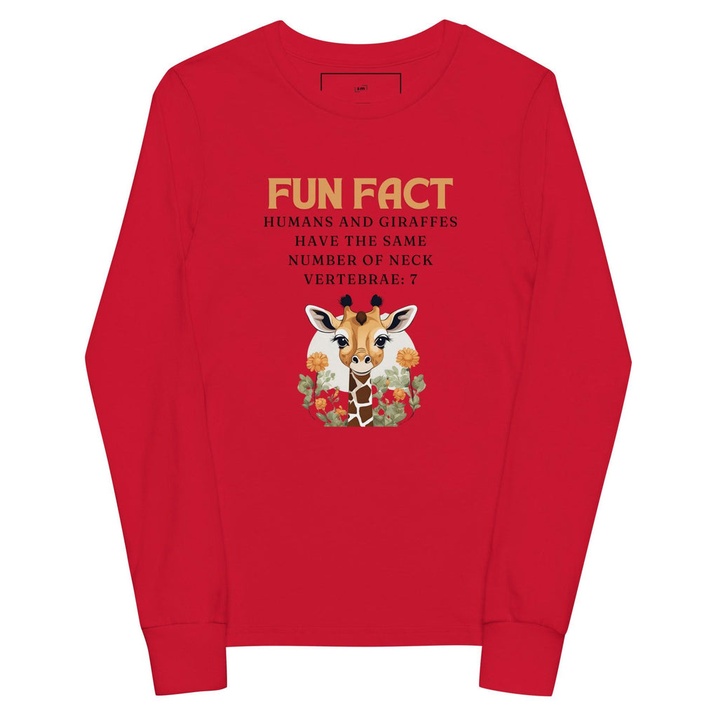Giraffe Youth Long Sleeve Tee - Swag Me