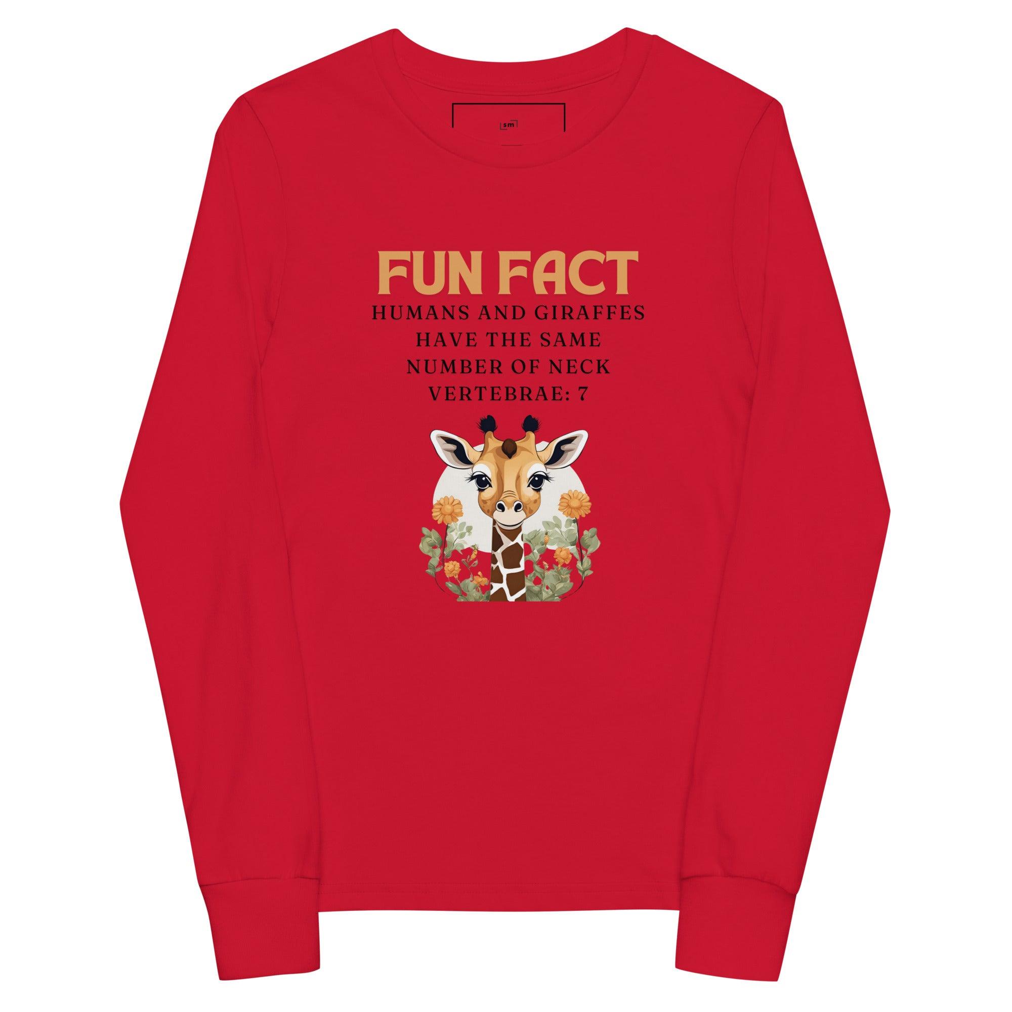 Giraffe Youth Long Sleeve Tee - Swag Me