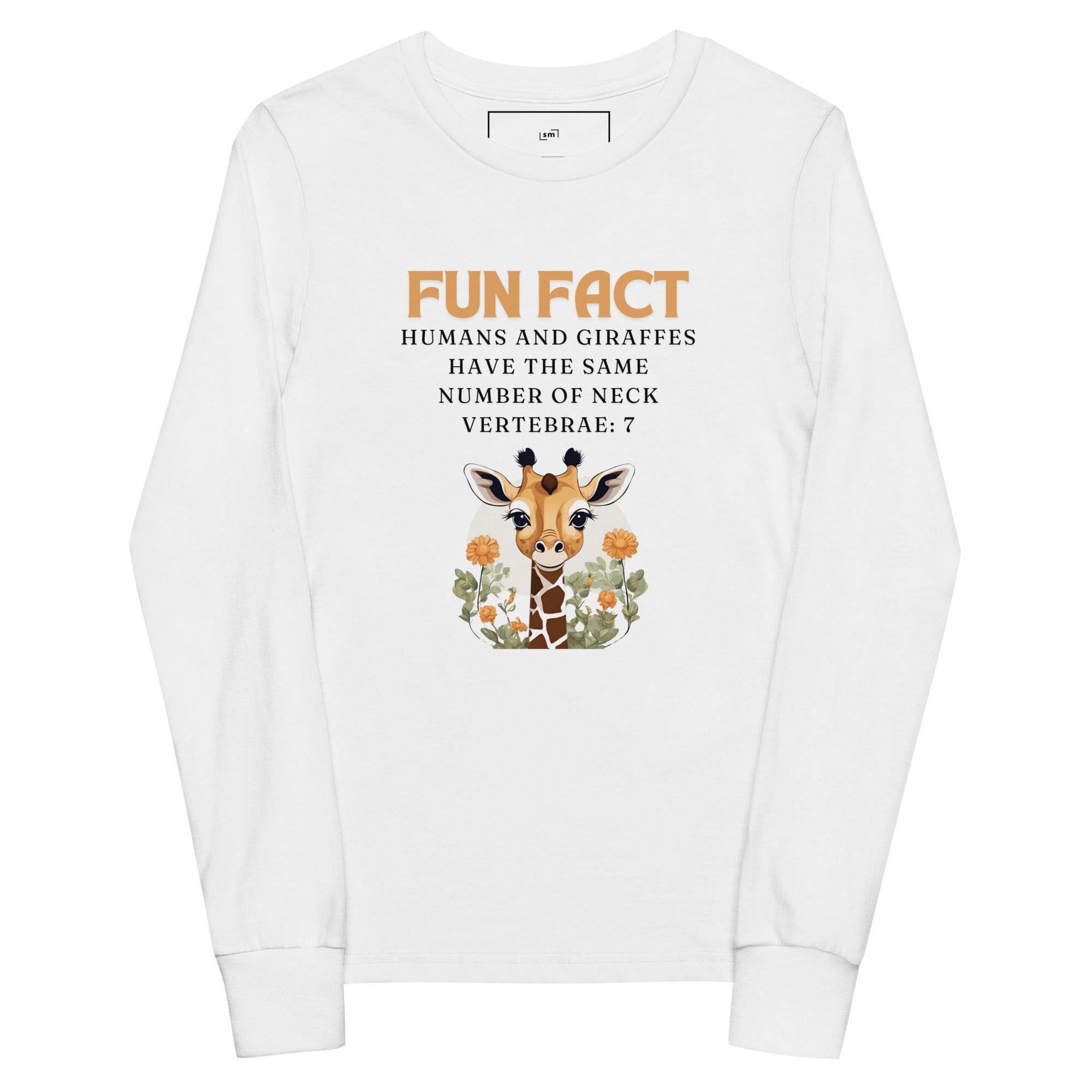 Giraffe Youth Long Sleeve Tee - Swag Me