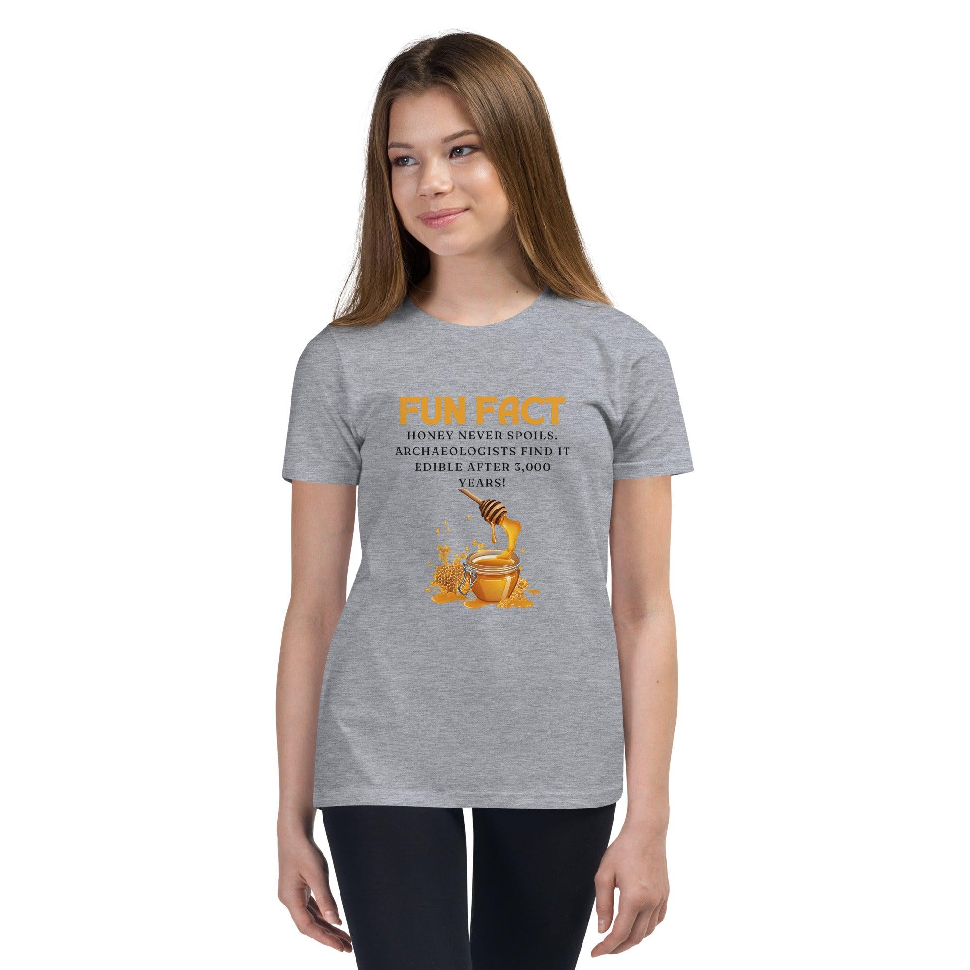 Honey Never Spoils Youth T-Shirt - Swag Me