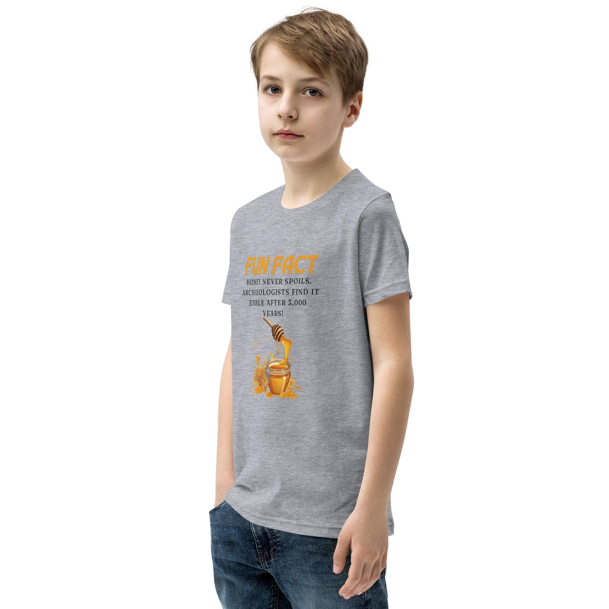 Honey Never Spoils Youth T-Shirt - Swag Me