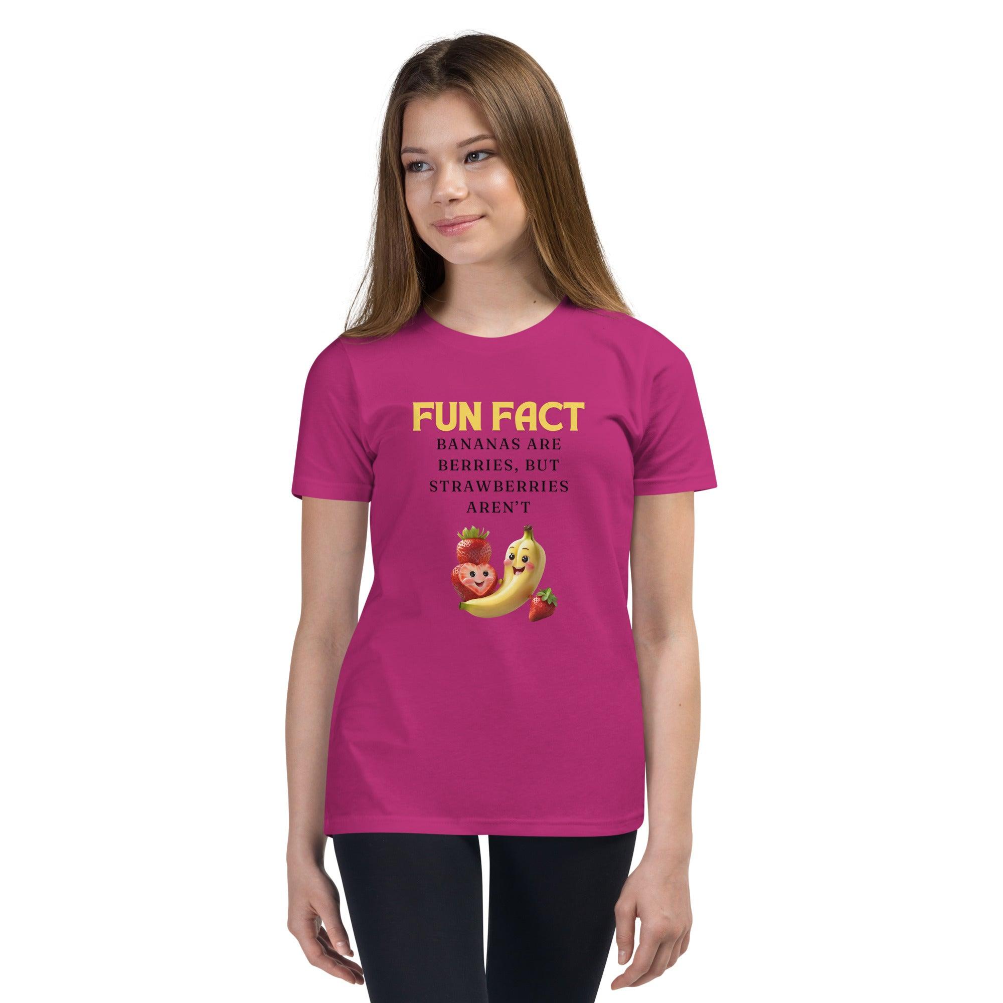 Banana Fact Youth T-Shirt - Swag Me