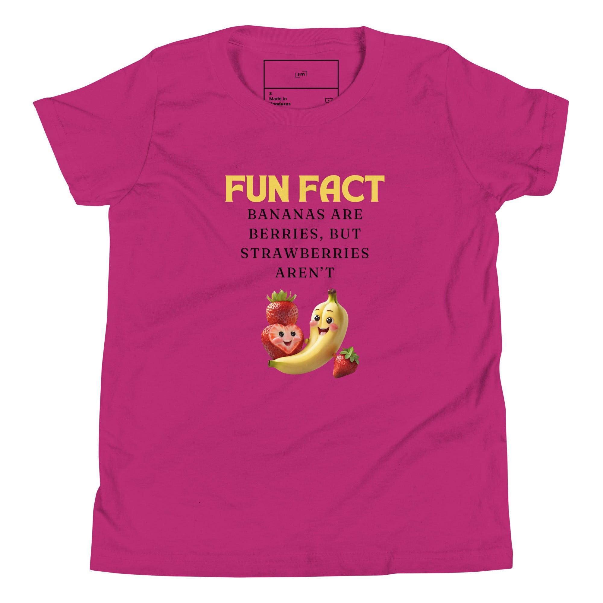Banana Fact Youth T-Shirt - Swag Me